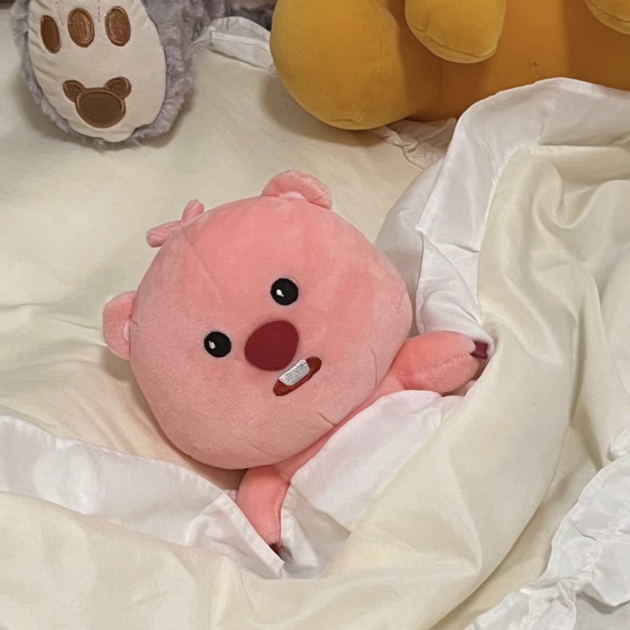 LOOPY 小海狸 12寸 30CM高 玩偶 毛絨公仔