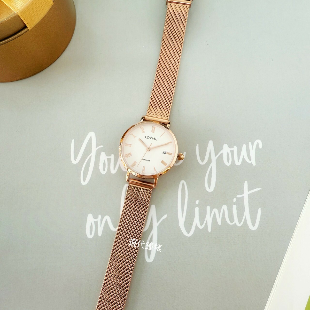 【LOVME】羅馬學院風腕錶 VM3012S-44-241 28mm 現代鐘錶