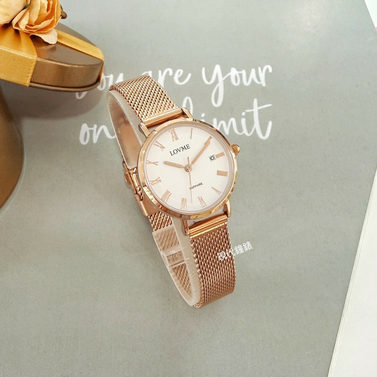 【LOVME】羅馬學院風腕錶 VM3012S-44-241 28mm 現代鐘錶