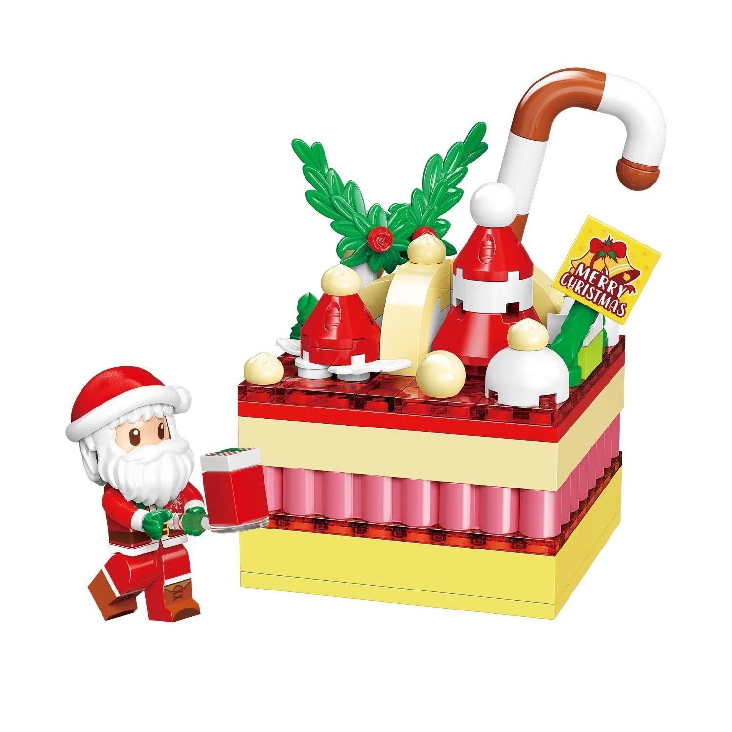 《 Qman 啟蒙積木 》 KEEPPLAY 2024聖誕系列 甜蜜慕斯