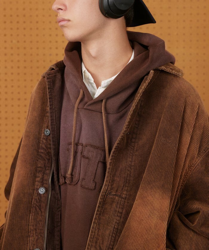 NAUTICA ノーティカ Fade Washed Padding Corduroy Blouson/フェイド 