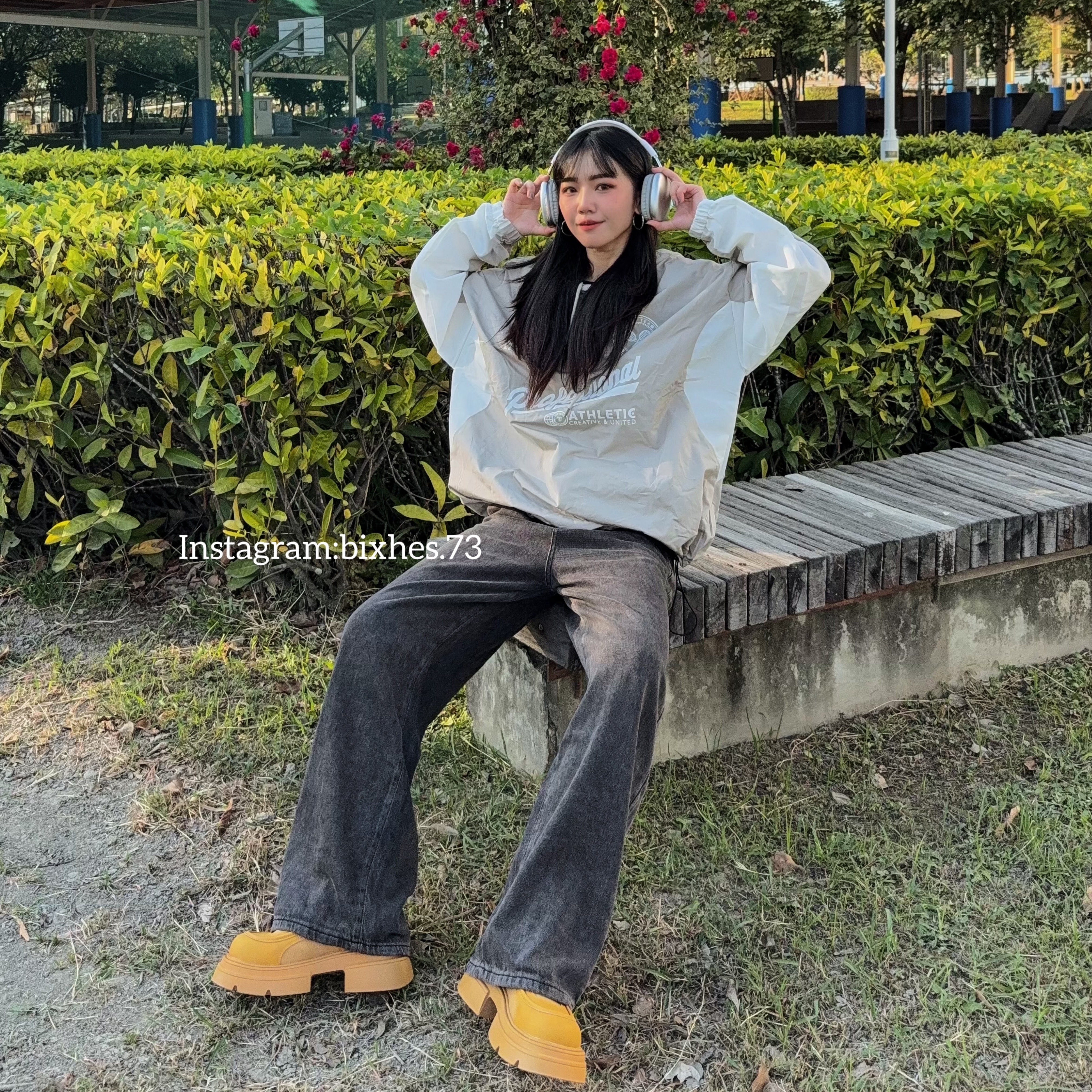 拼接色風衣連帽外套(B00104)