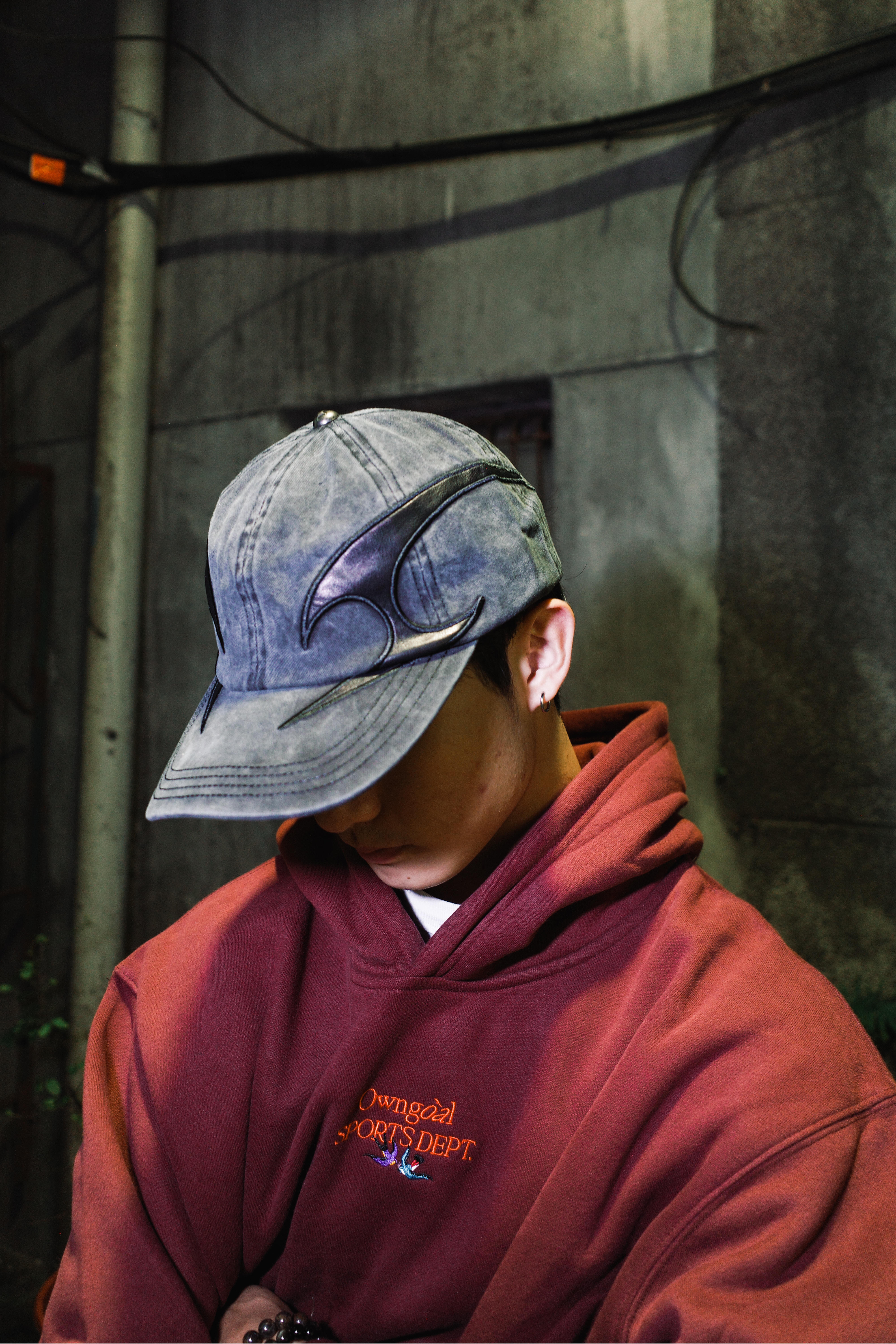 『Always_Good』貼布 刺繡 牛仔 老帽