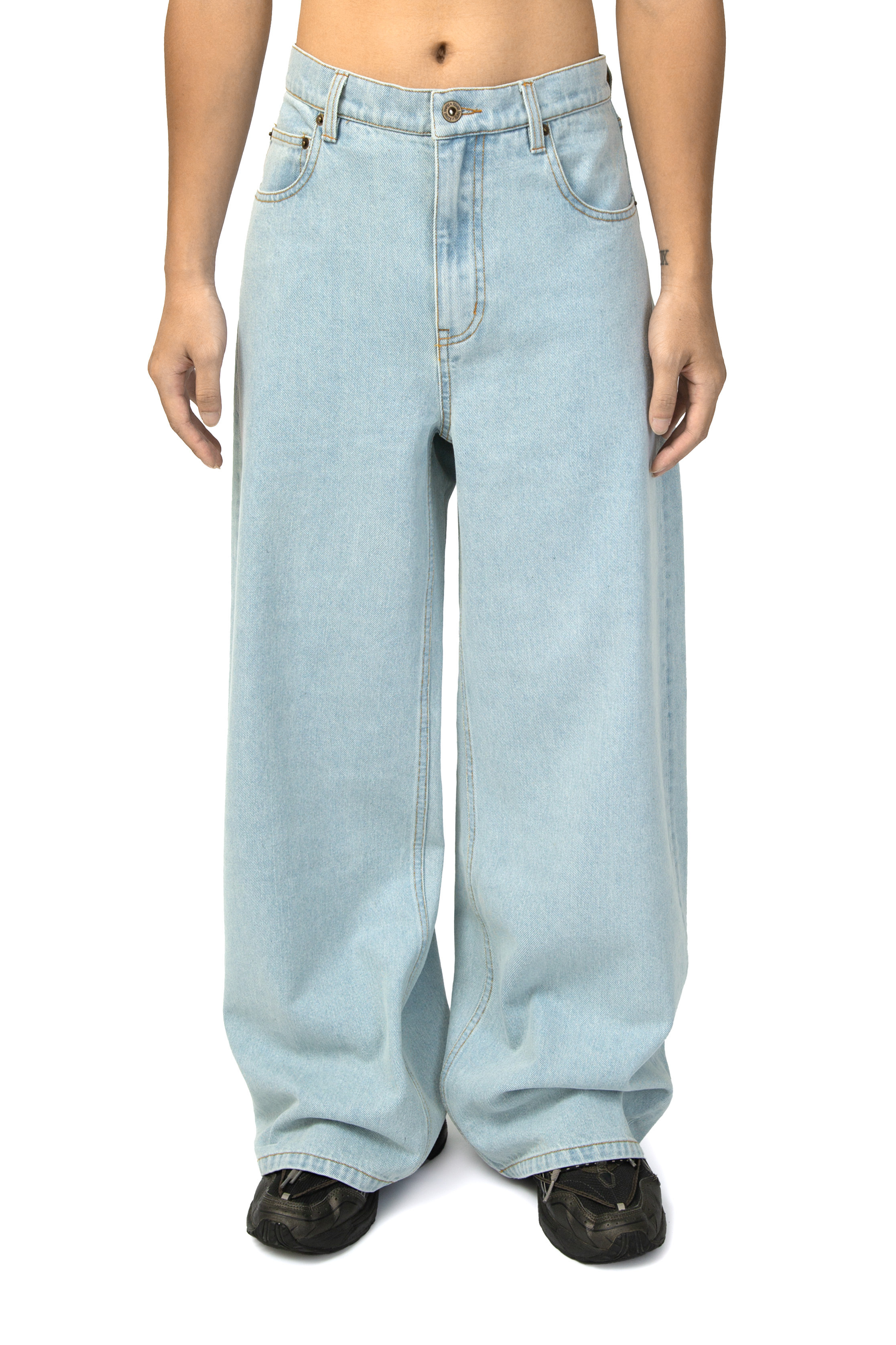 【KOOLOSET】Vintage Washed Parachute Denim KOOLOSET】Vintage Washed Parachute Denim パンツ・ボトムス