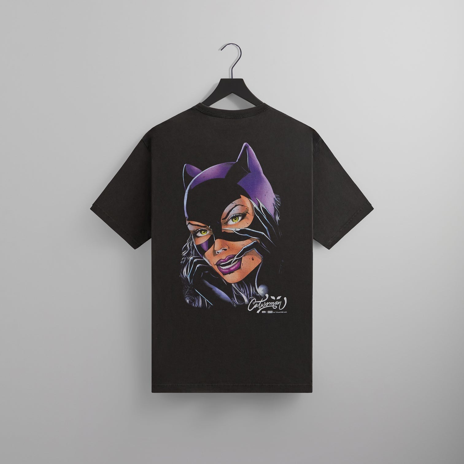 2024AW Batman Kith Catwoman Vintage Tee 貓女 蝙蝠俠 聯名 水洗 短T 現貨 KHM032747-001