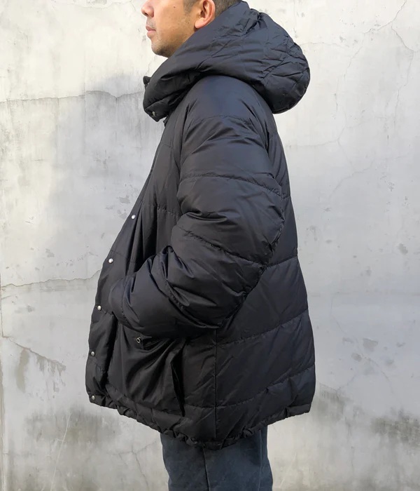 LAST PCS: VISVIM KODIAK DOWN JKT (SILK) - BLACK PRE ORDER ITEM (預訂中)