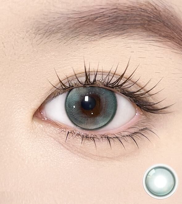 [半年拋] OLOLA Meow 6 Month HAVANA Green 半年拋隱形眼鏡｜每盒2片