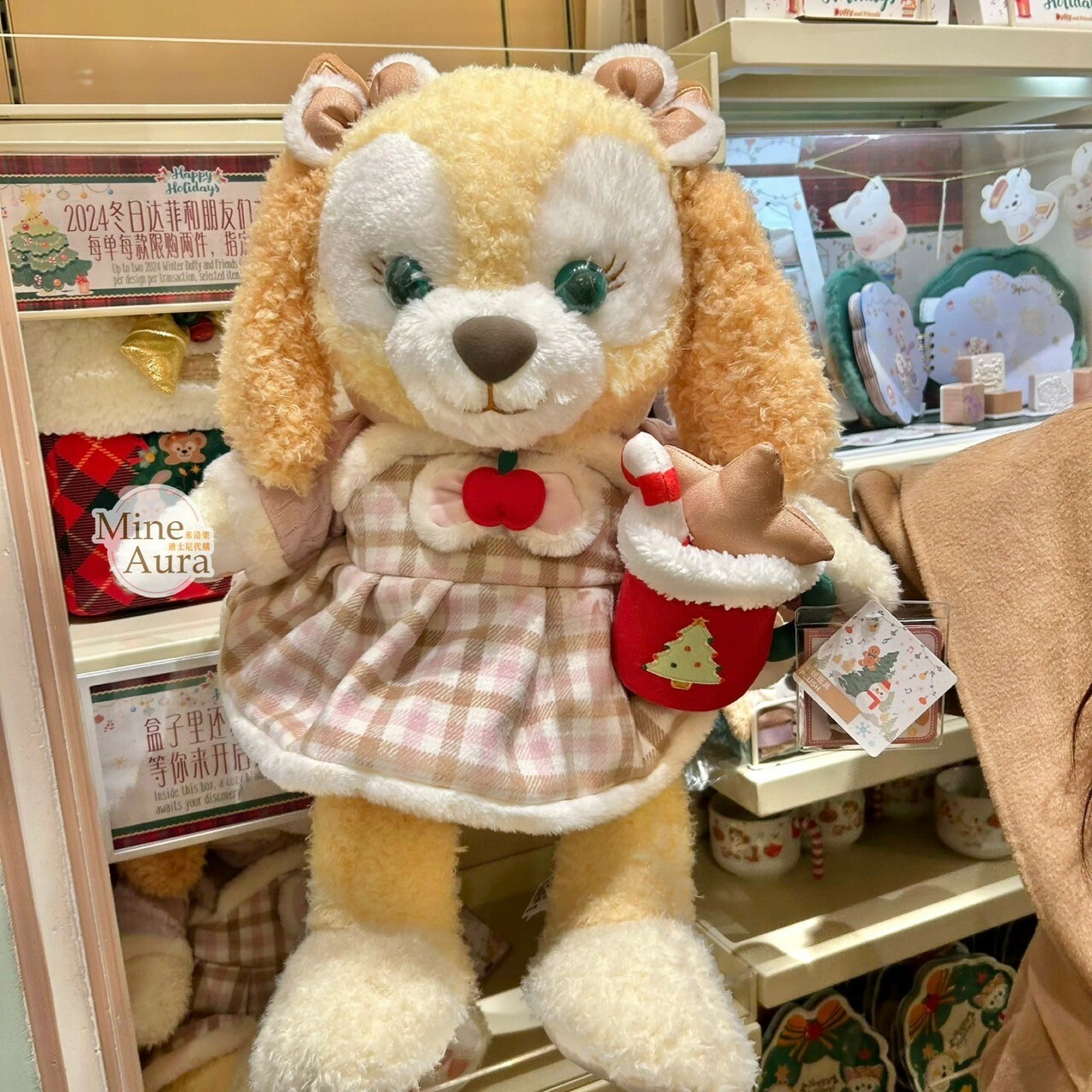 (限時特價) 2024 冬日 達菲 Duffy 與好友們 可琦安 餅乾 CookieAnn M號 服裝造型 娃娃 玩偶 -上海迪士尼樂園