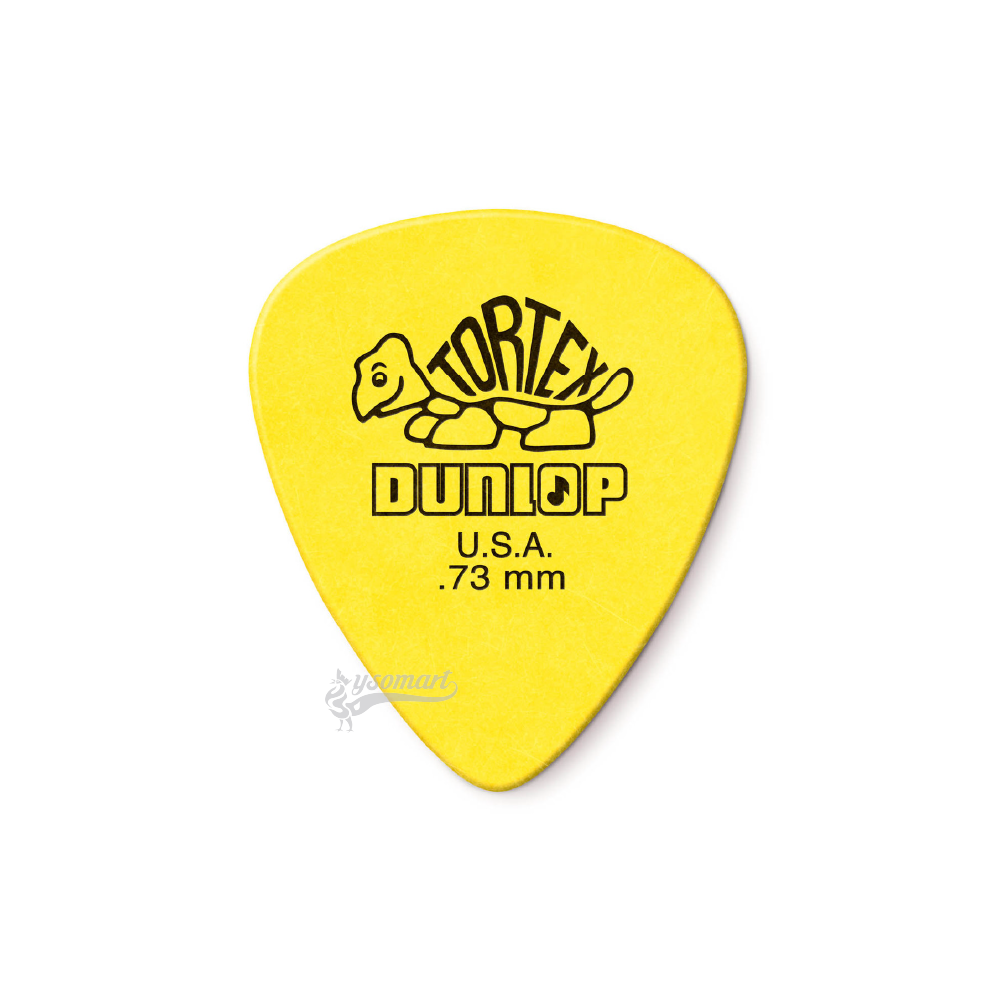 Dunlop 418-073 TORTEX® 0.73mm標準彈片 (72片/包)