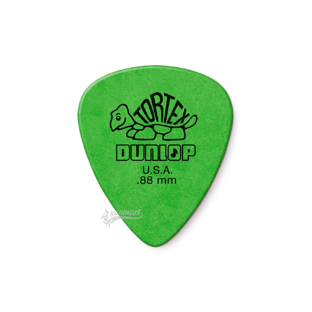 Dunlop 418-088 TORTEX® 0.88mm標準彈片 (72片/包)