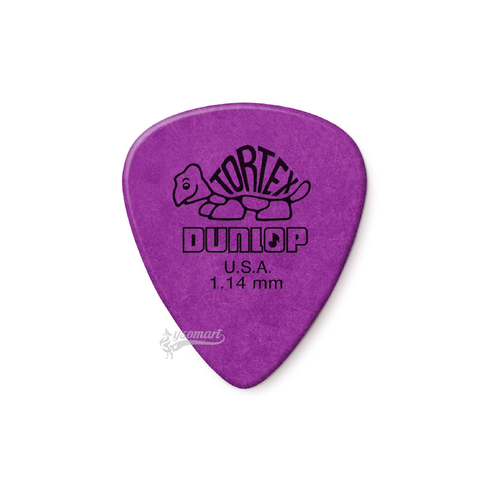 Dunlop 418-114 TORTEX® 1.14mm標準彈片 (72片/包)