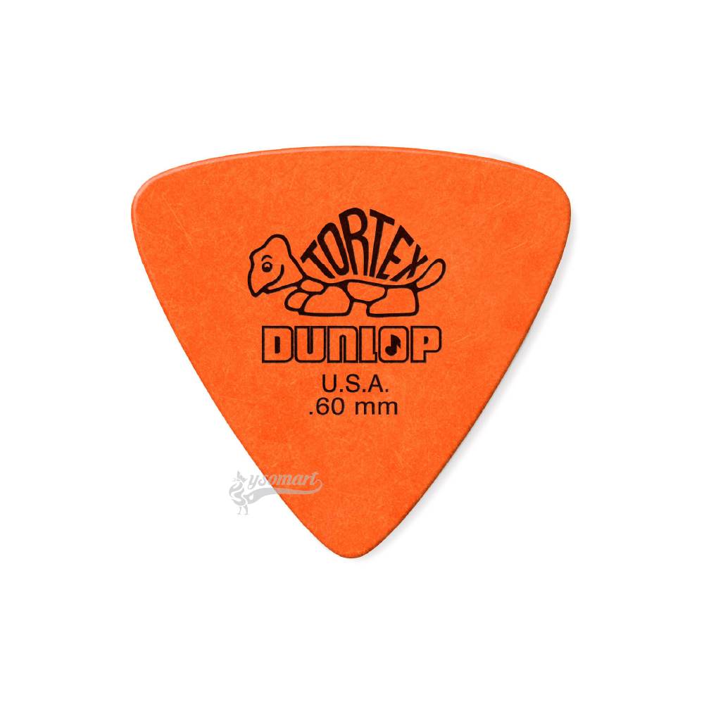 Dunlop 431-060 TORTEX® 0.60mm大三角彈片 (72片/包)