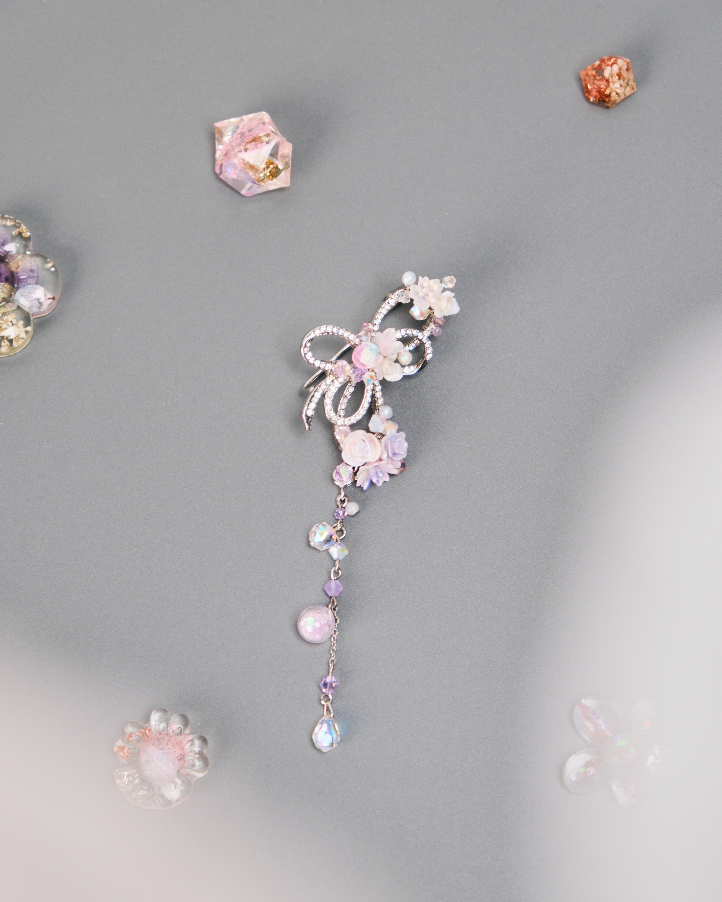 11439 水簾長吊鏈耳掛