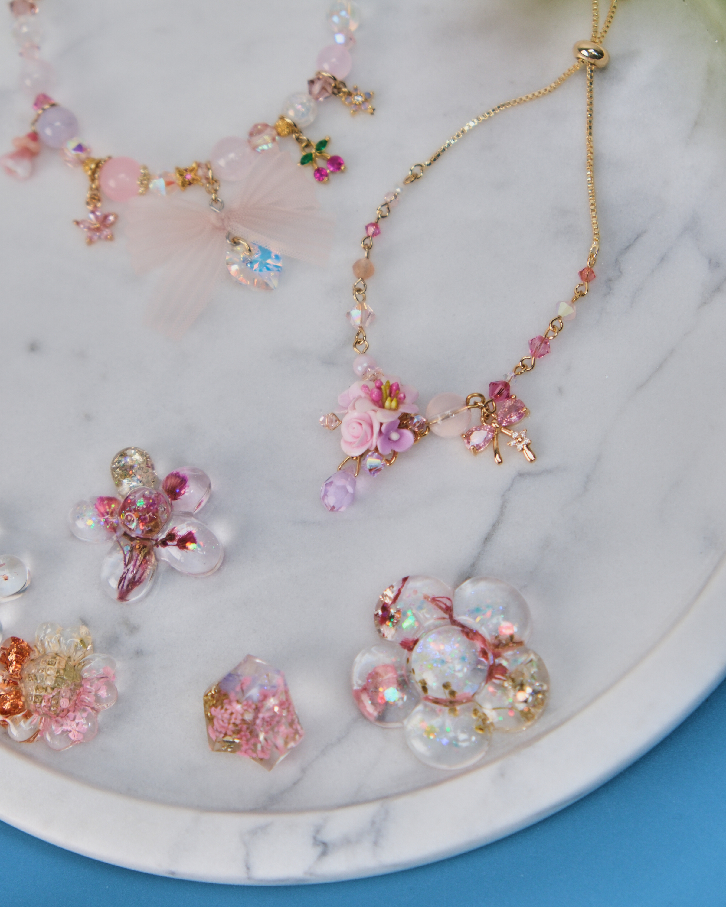 11465 Candy Color Natural Quartz Bracelet Set