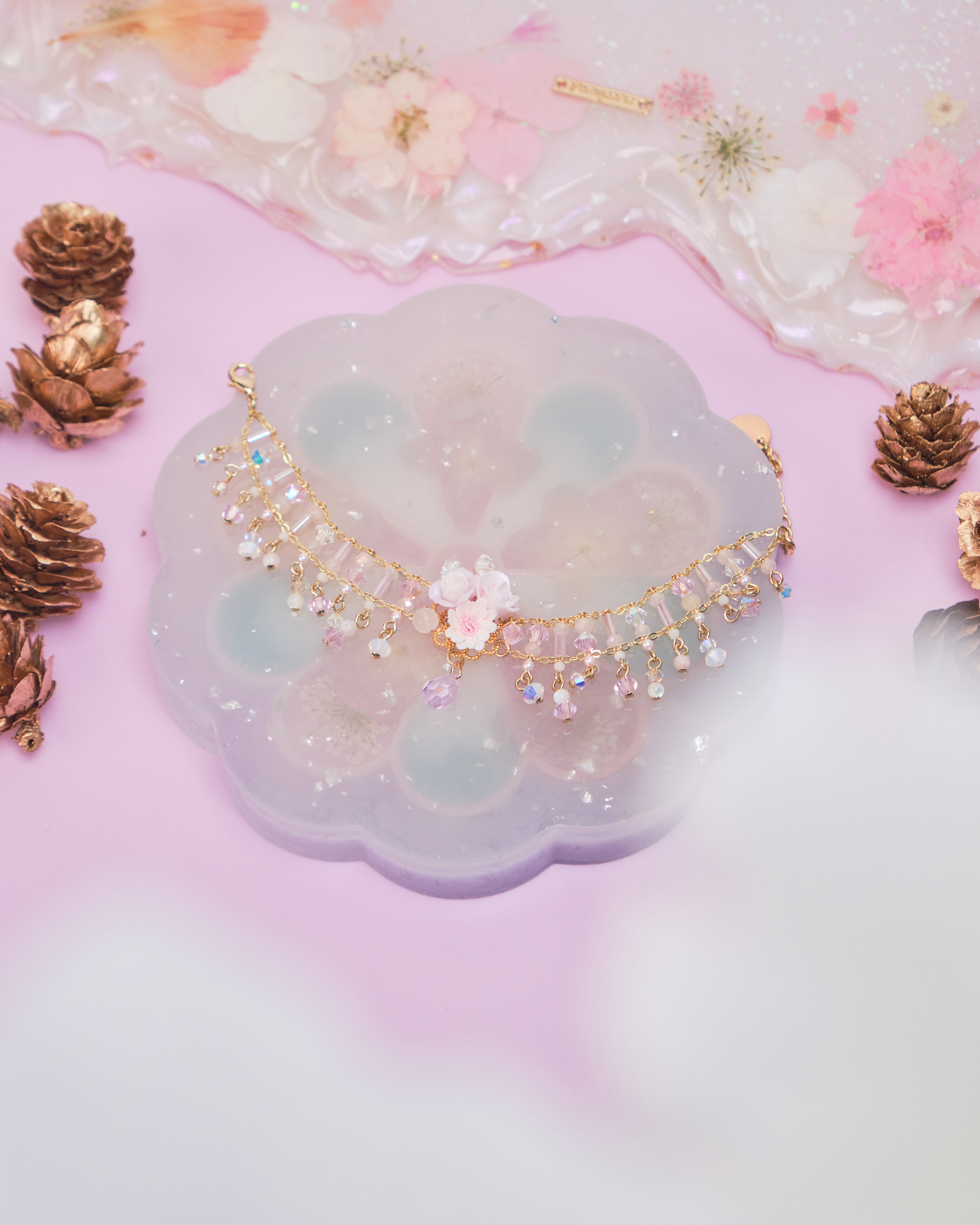 11469 Memory Orbs Bouquet Beaded Bracelet Special Version