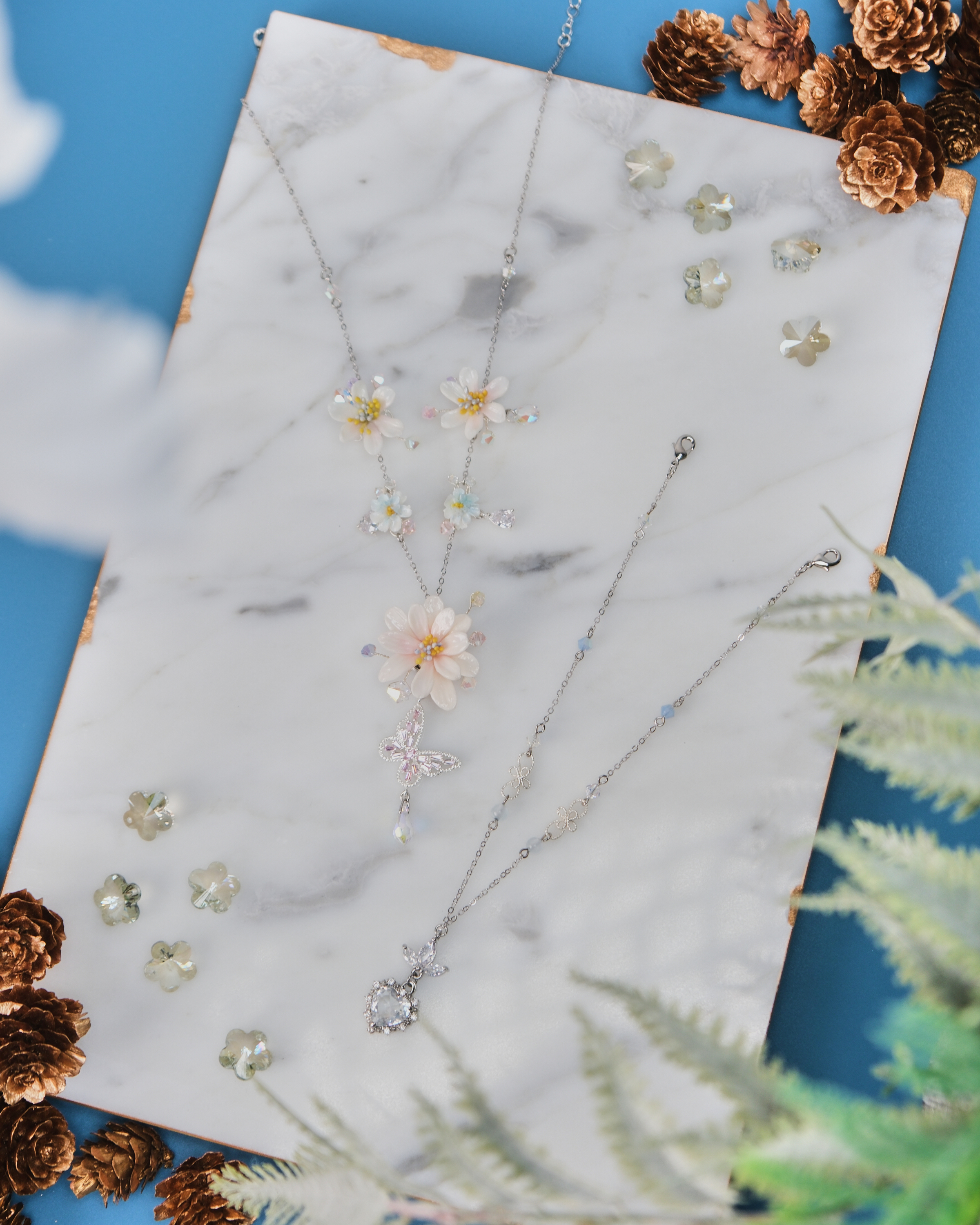 11483 復古設計雙層S925兩用頸鏈