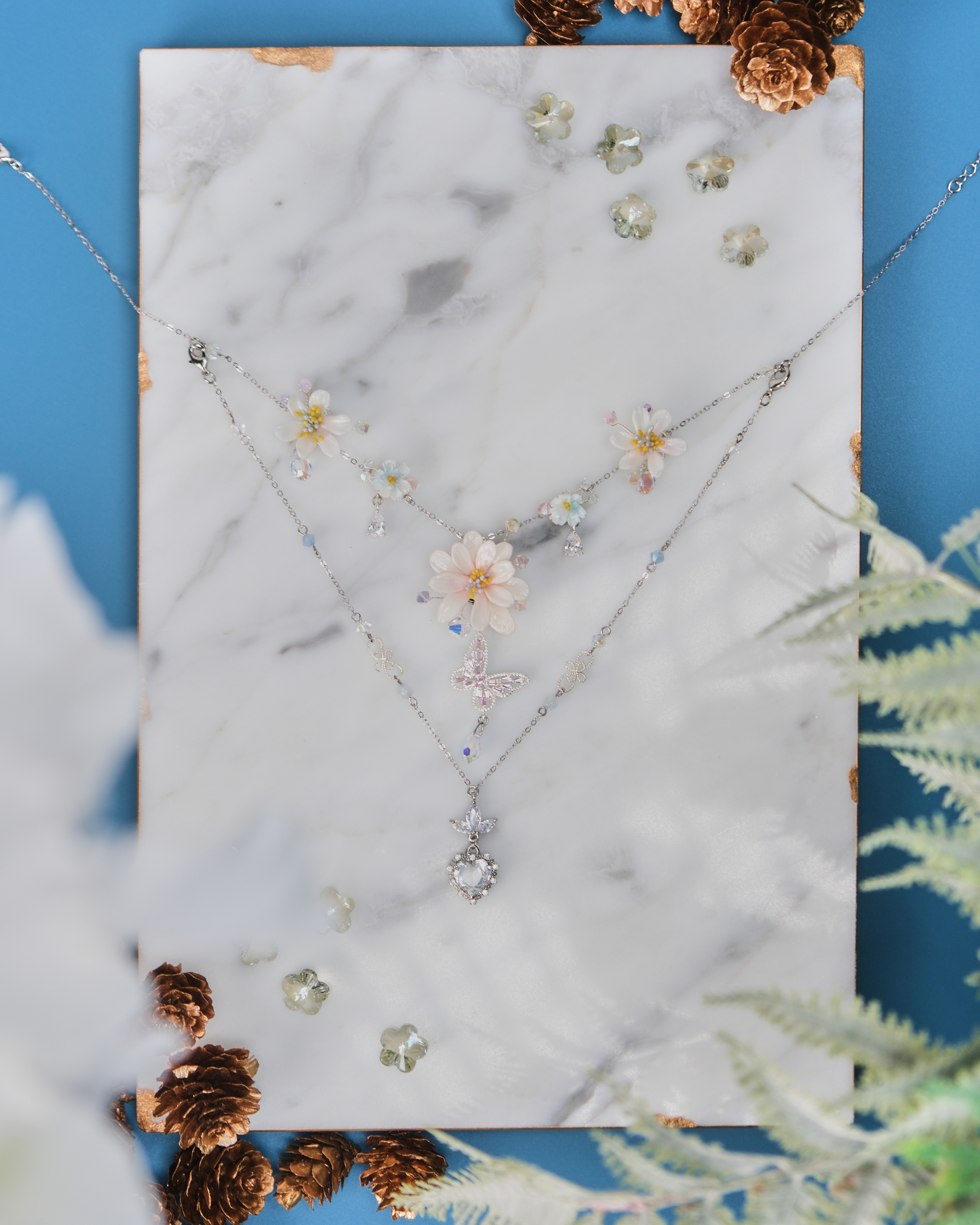 11483 復古設計雙層S925兩用頸鏈