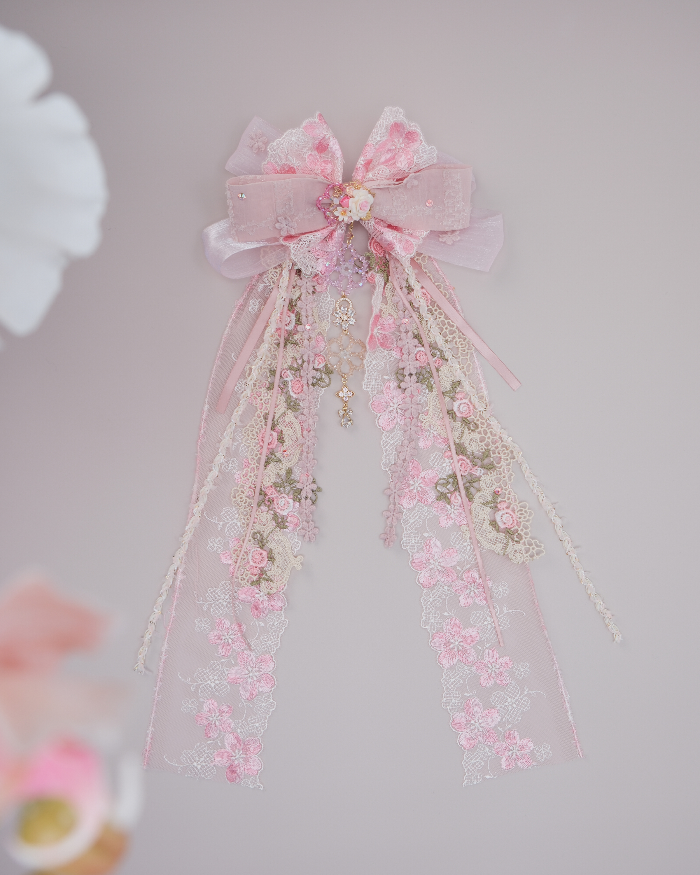 11499 暮與曦星雲三用蝴蝶結髮夾別注版