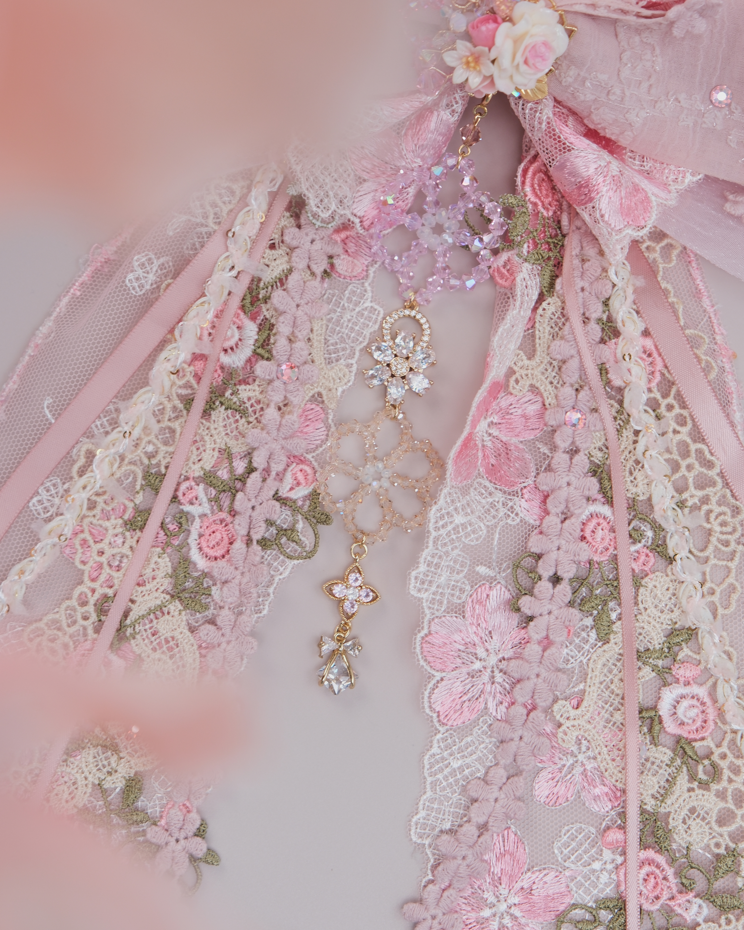 11499 暮與曦星雲三用蝴蝶結髮夾別注版