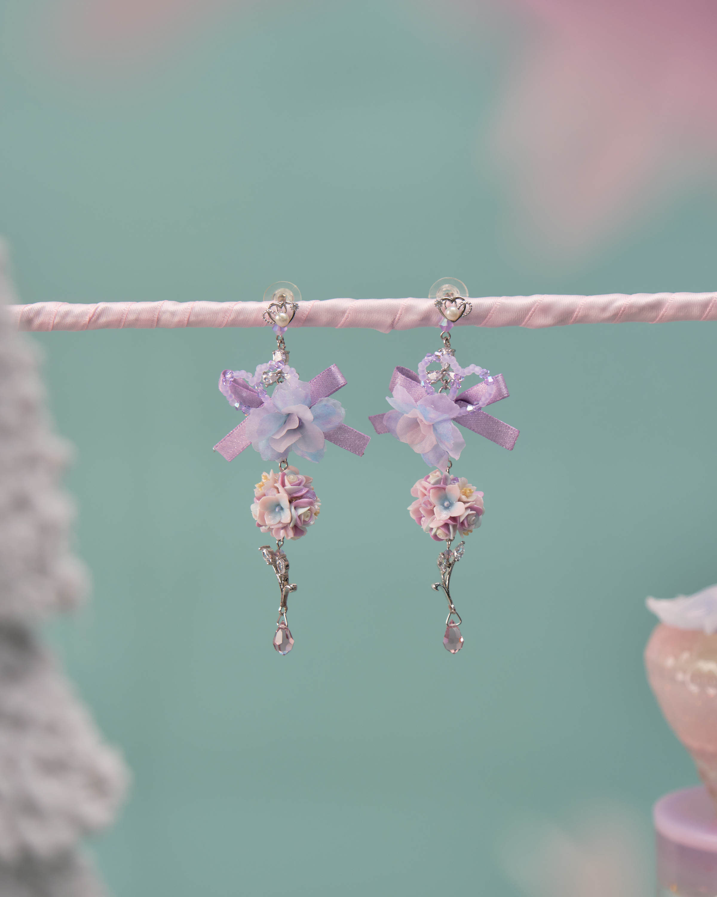 11548 花球S925耳環