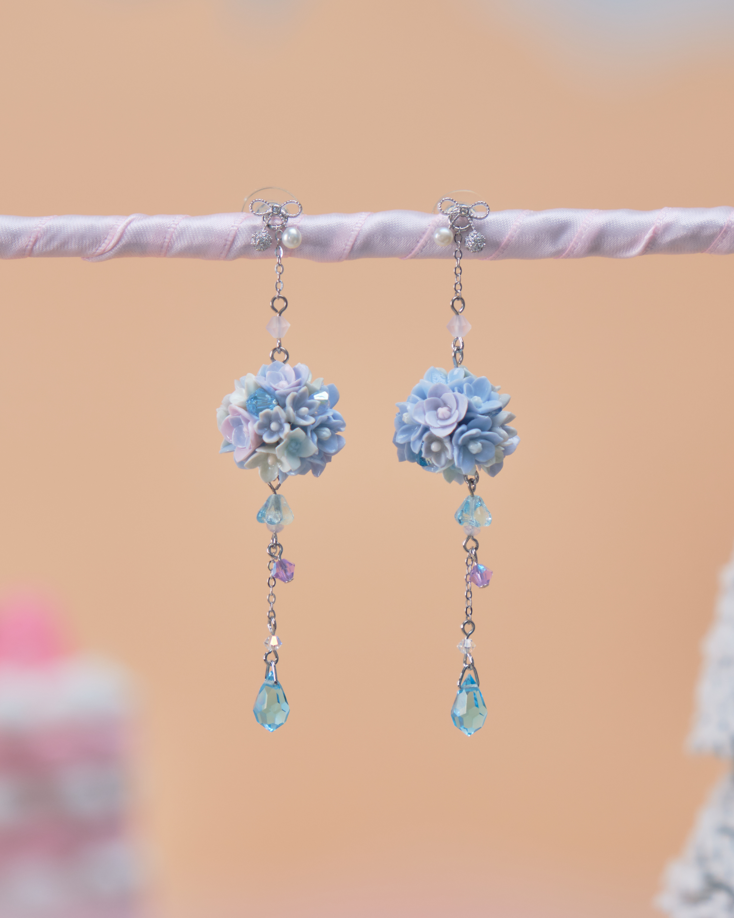 11556 花球S925耳環