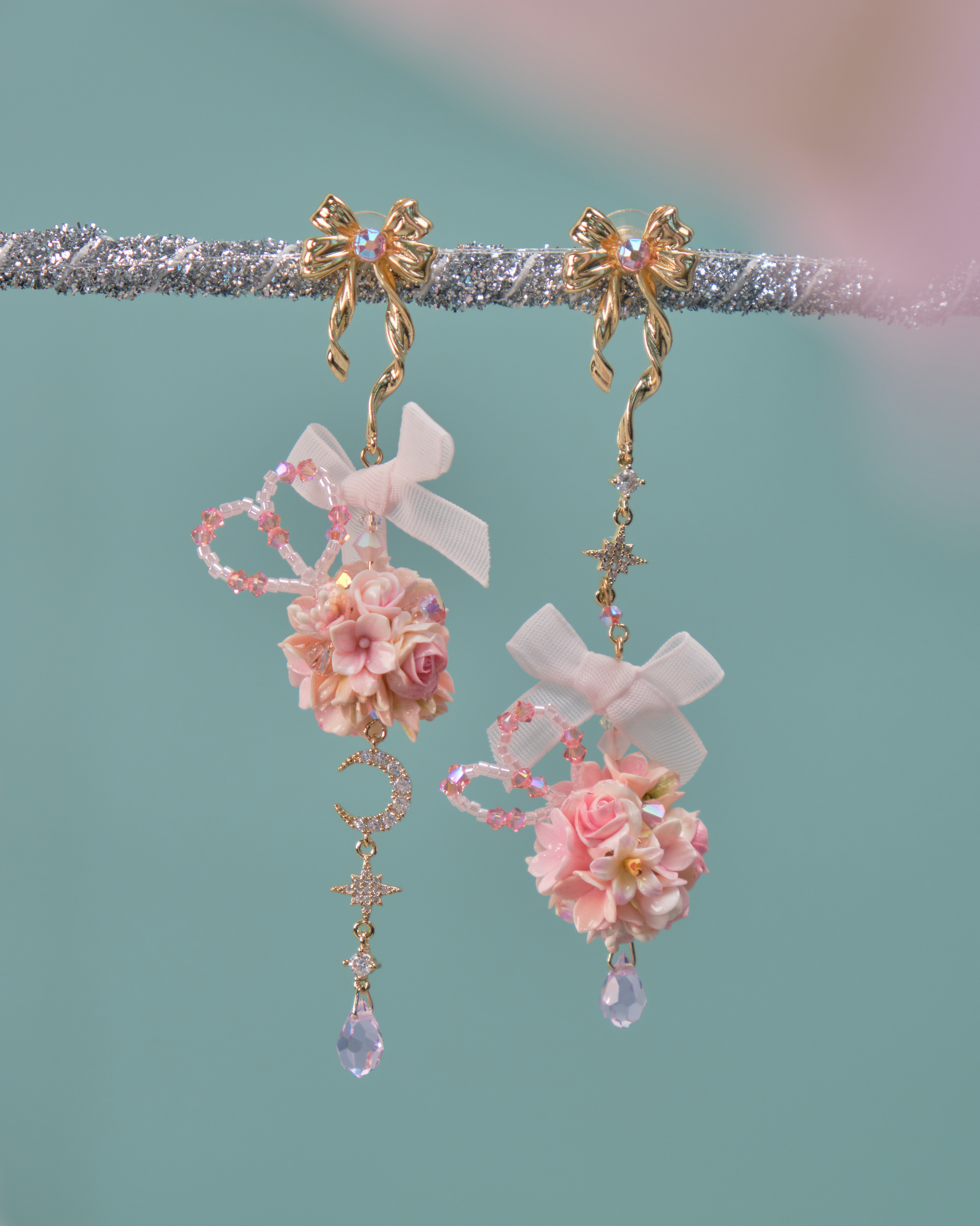 11550 花球S925耳環