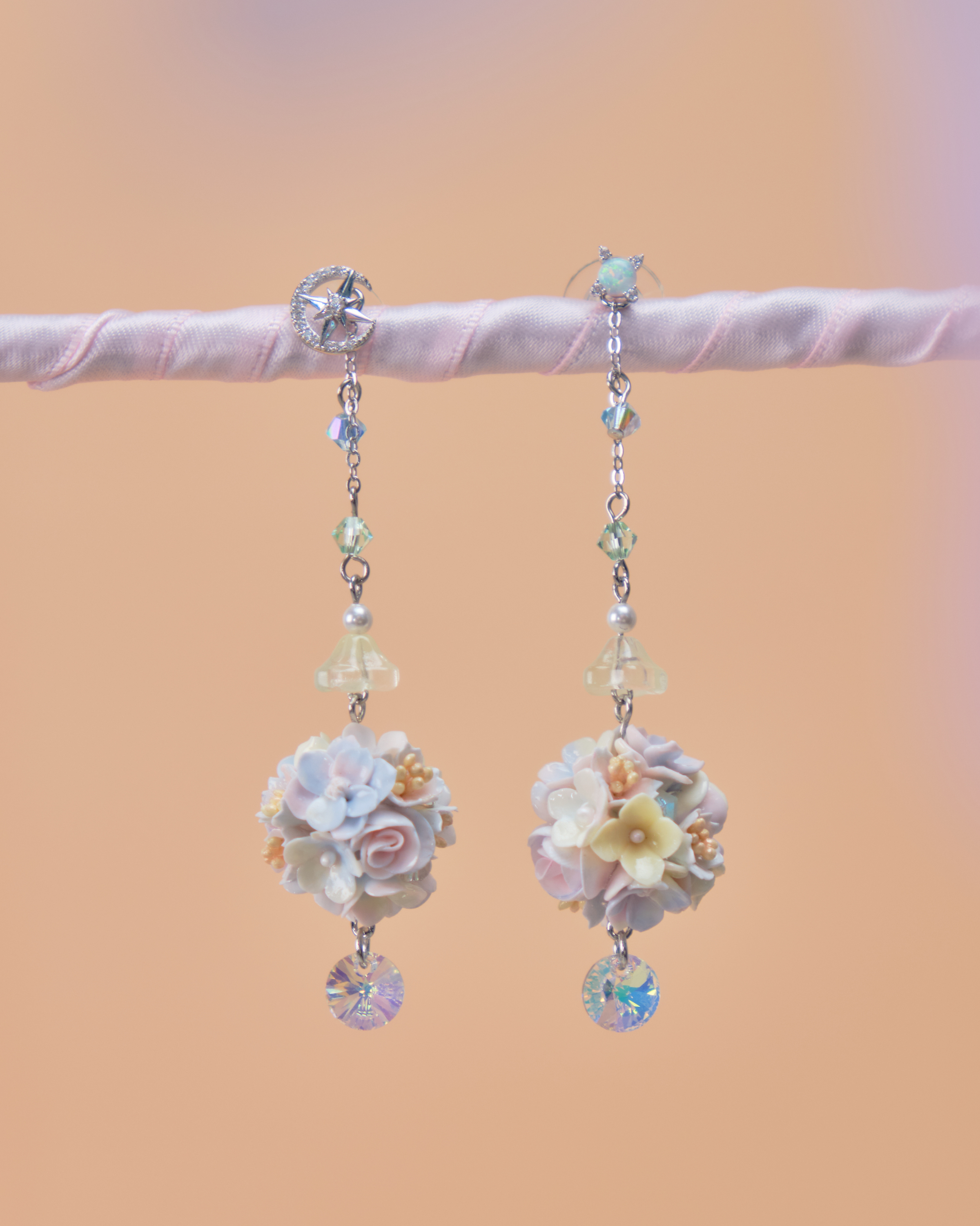 11554 花球S925耳環