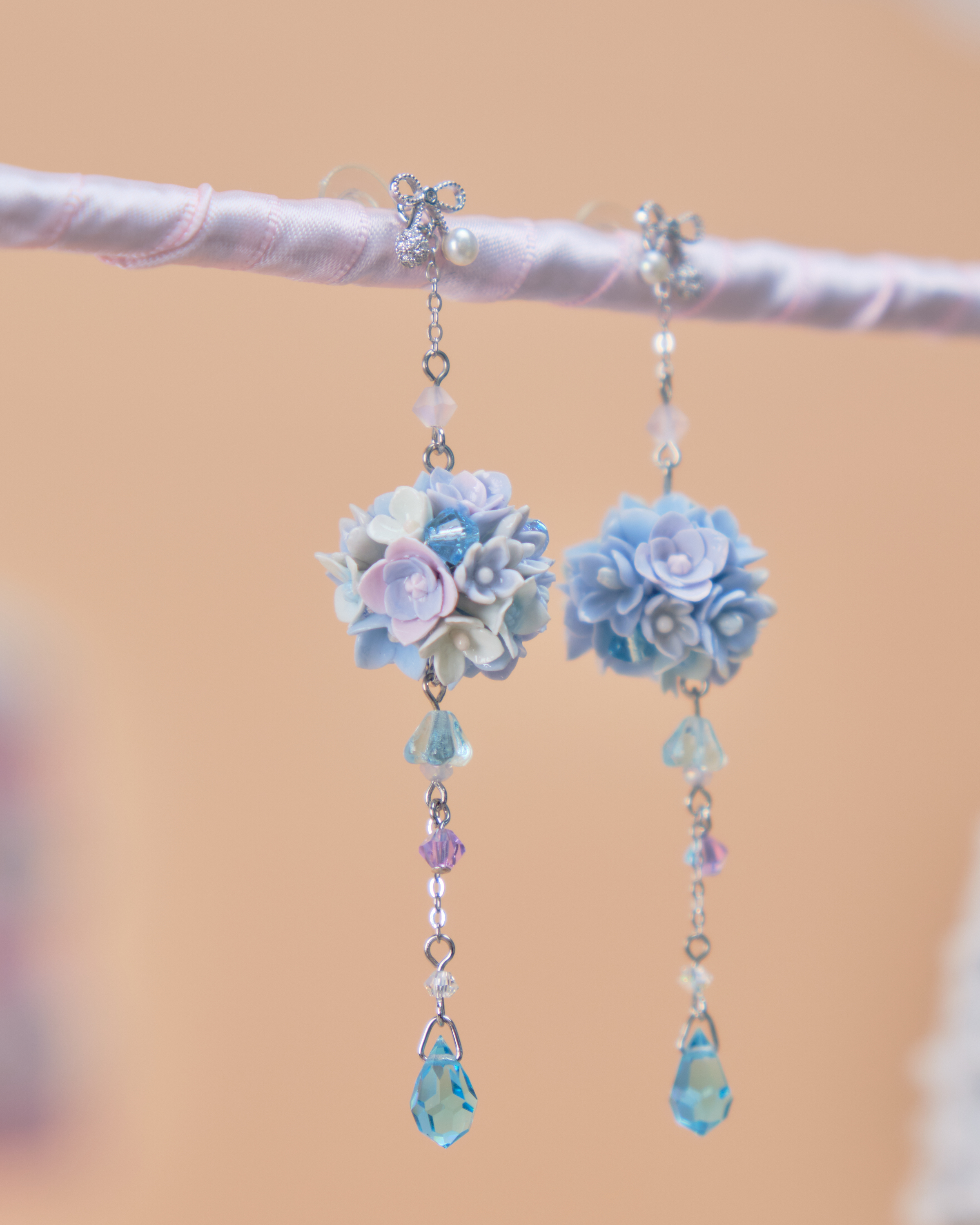 11556 花球S925耳環