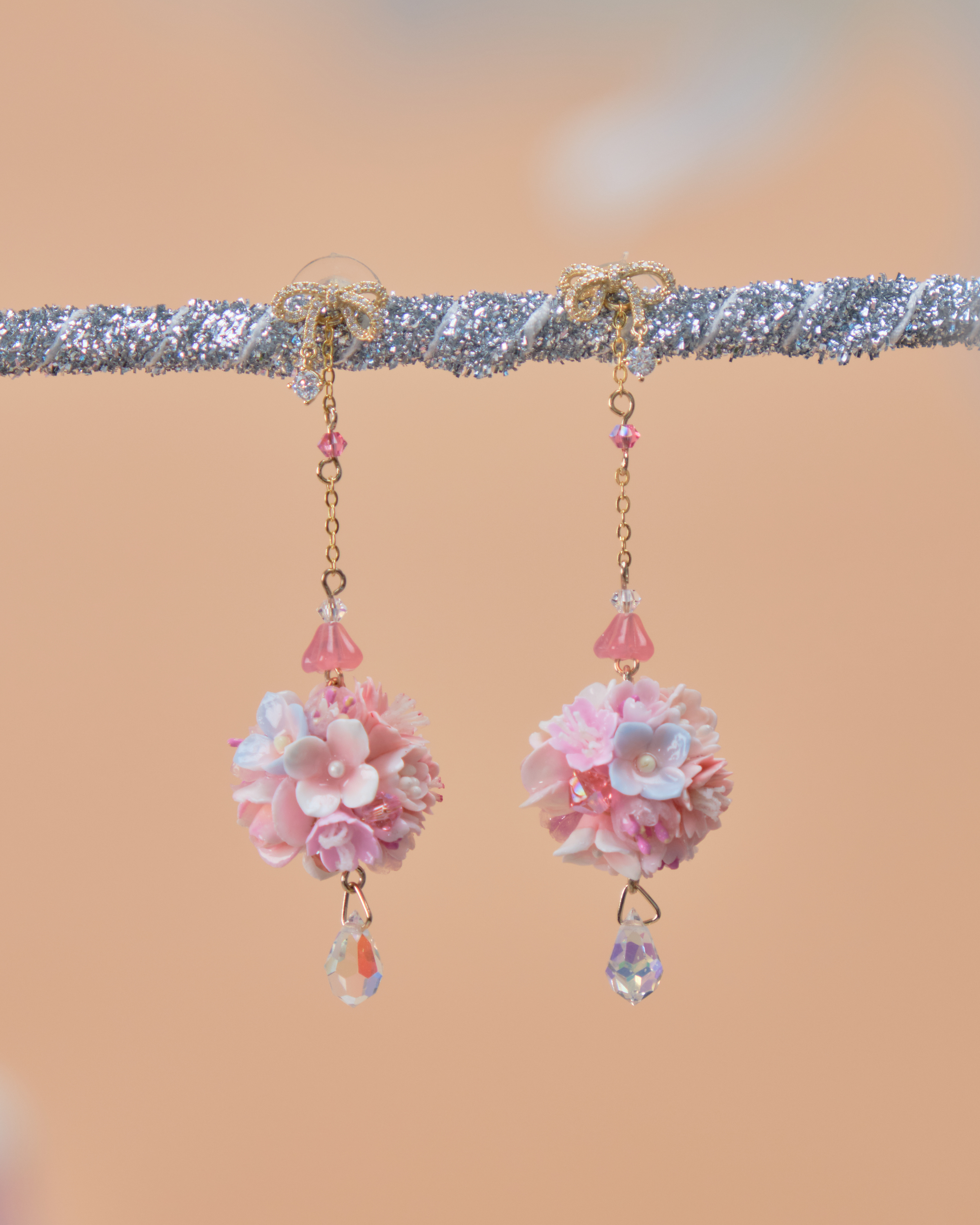 11561 花球S925耳環