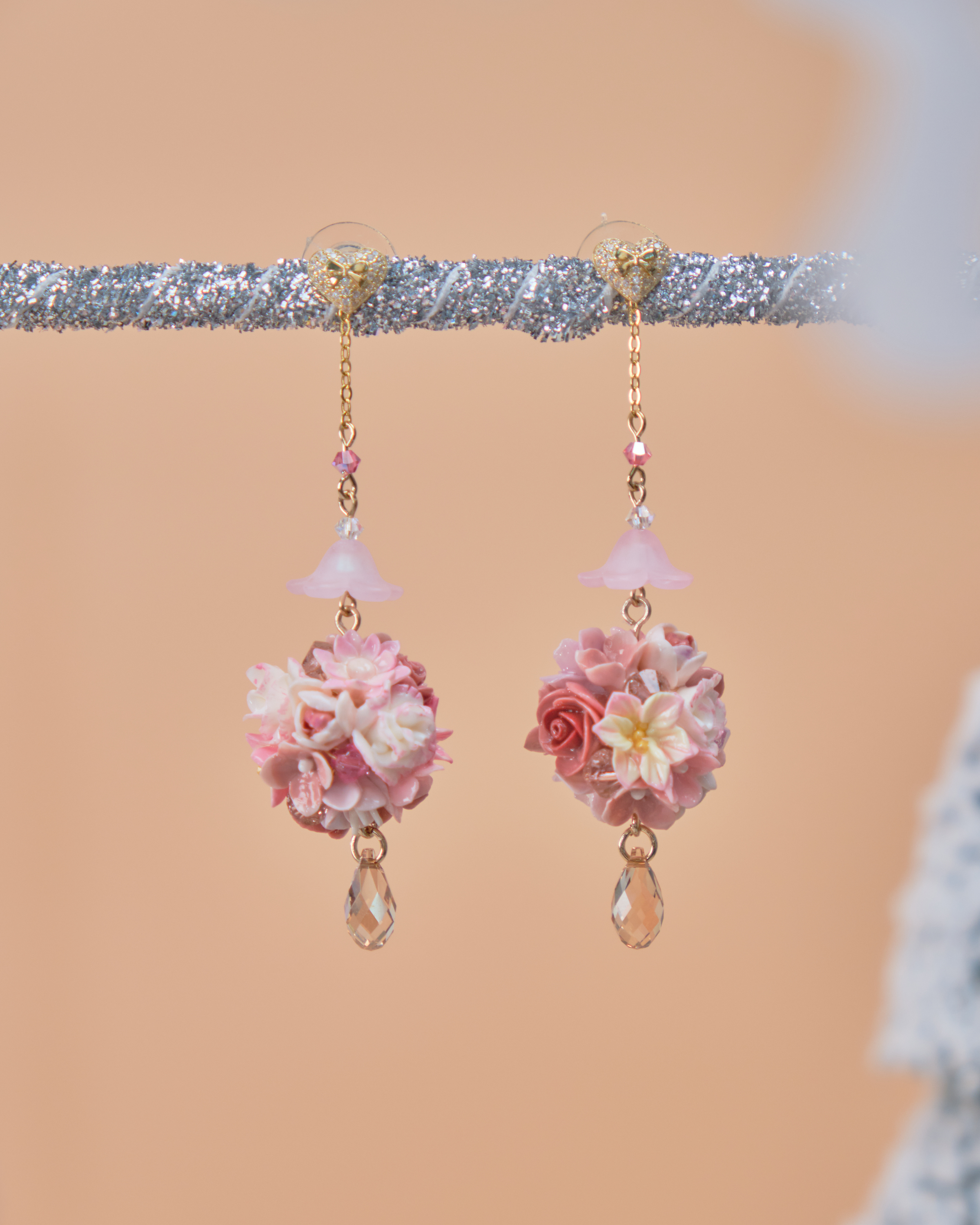 11559 花球S925耳環