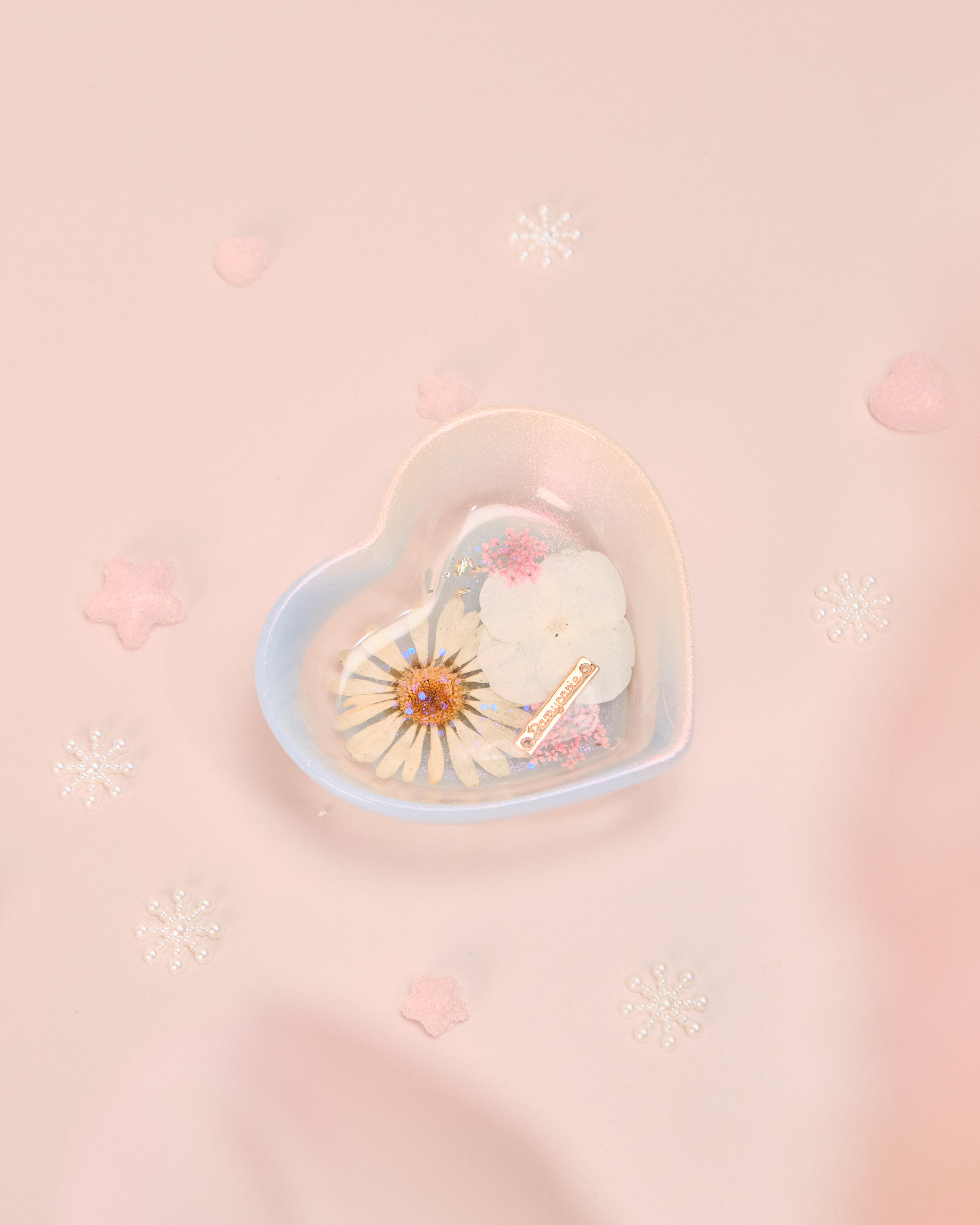 11569 樹脂心形小盤