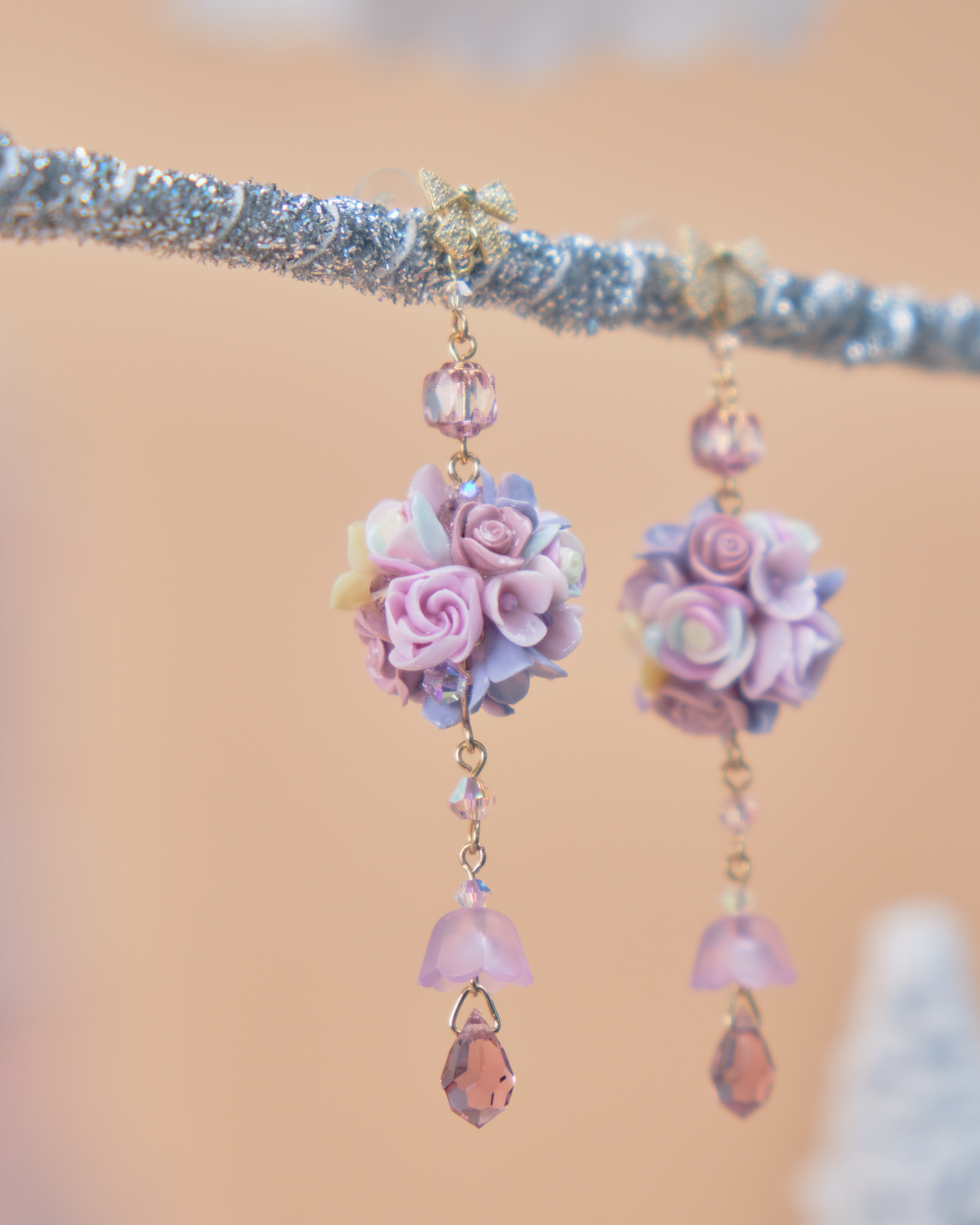 11558 花球S925耳環