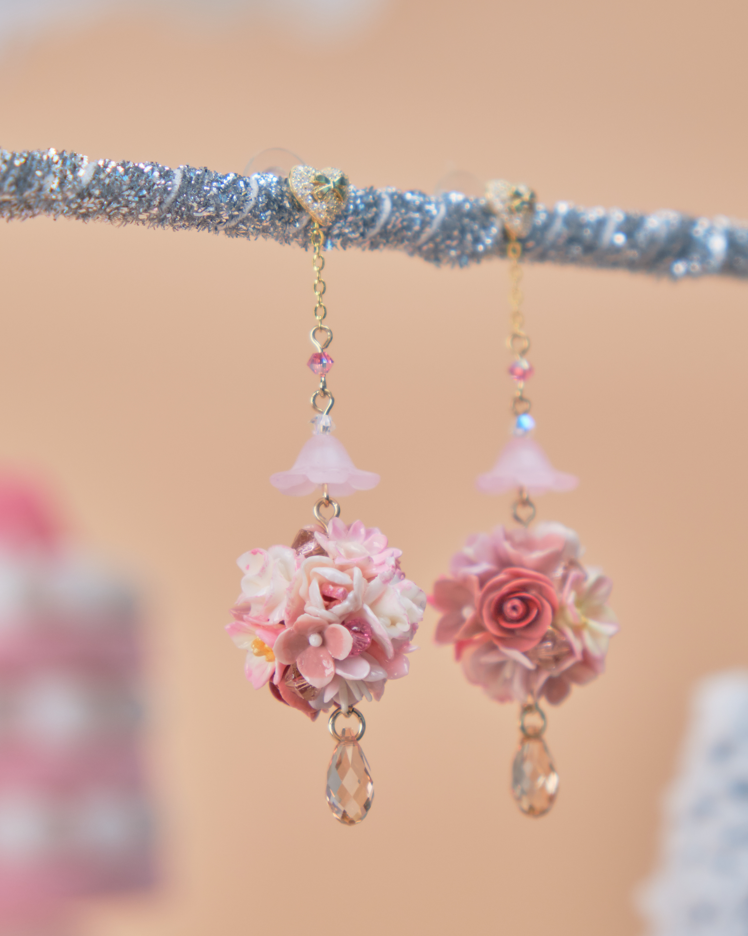 11559 花球S925耳環