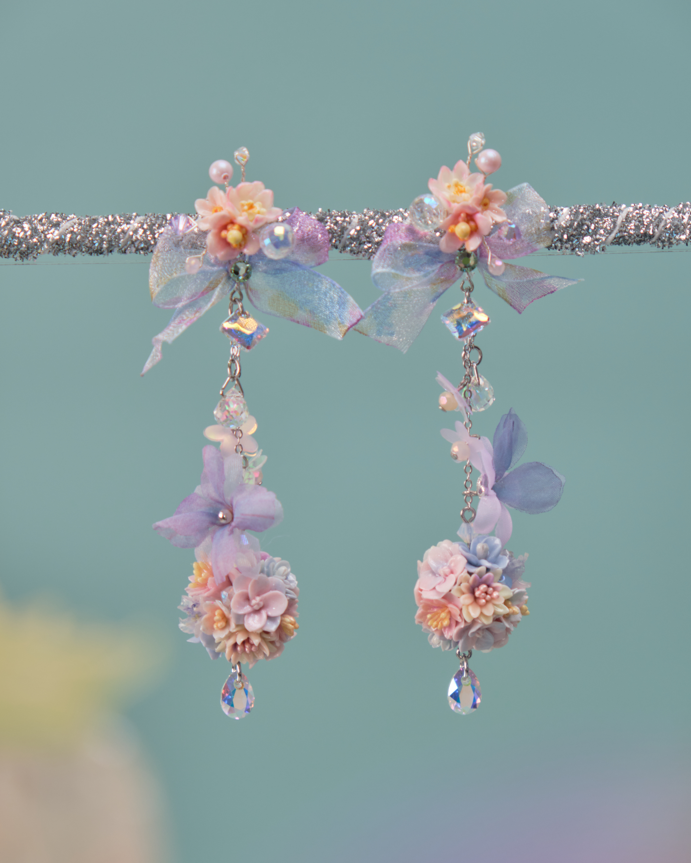 11552 花球S925耳環