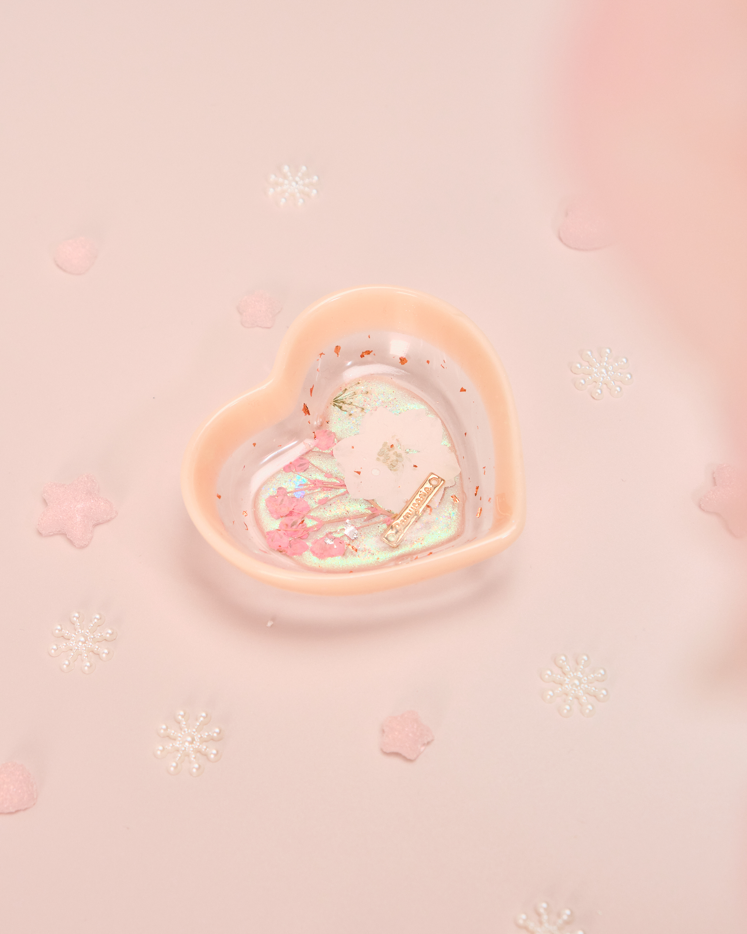 11571 樹脂心形小盤