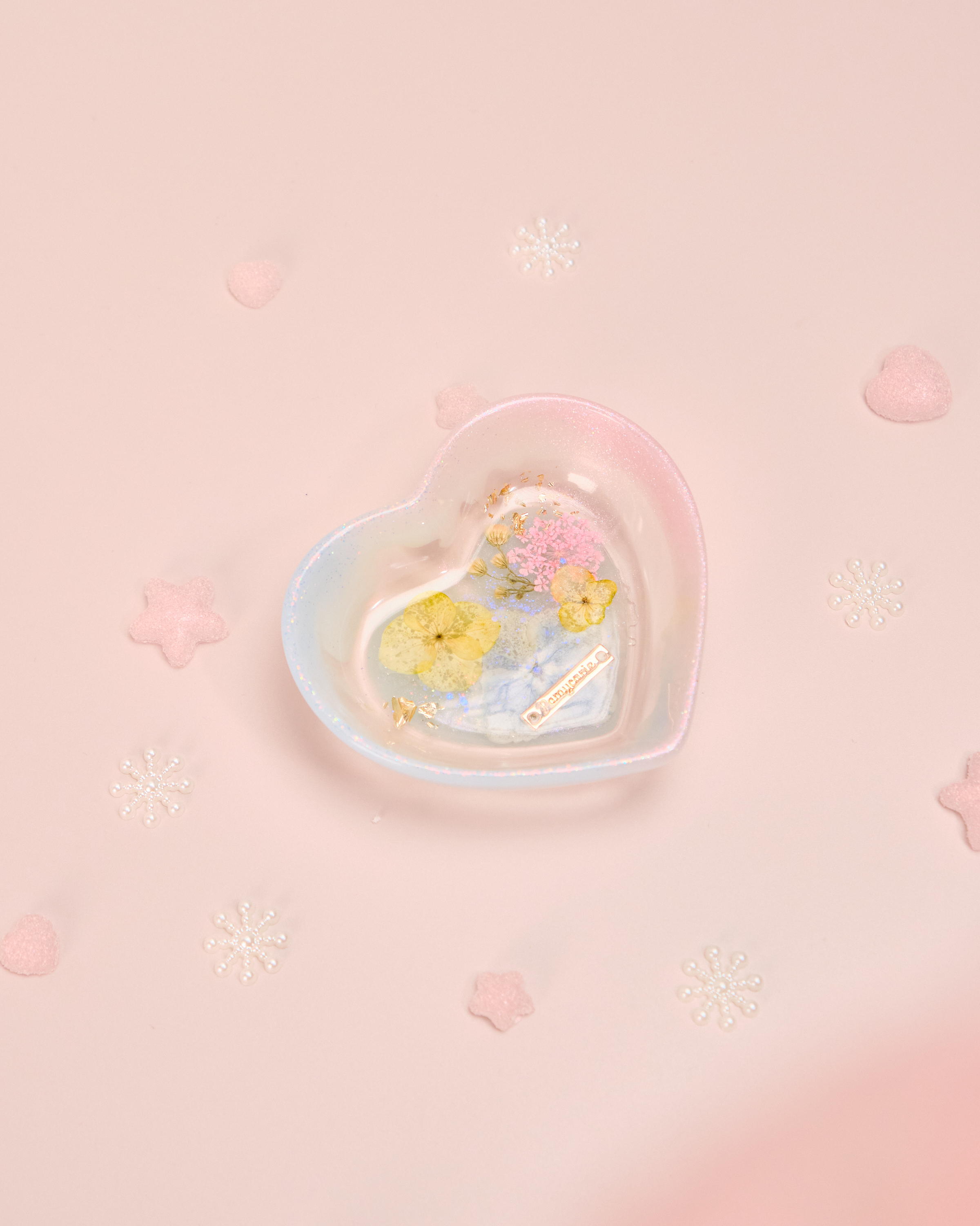 11570 樹脂心形小盤