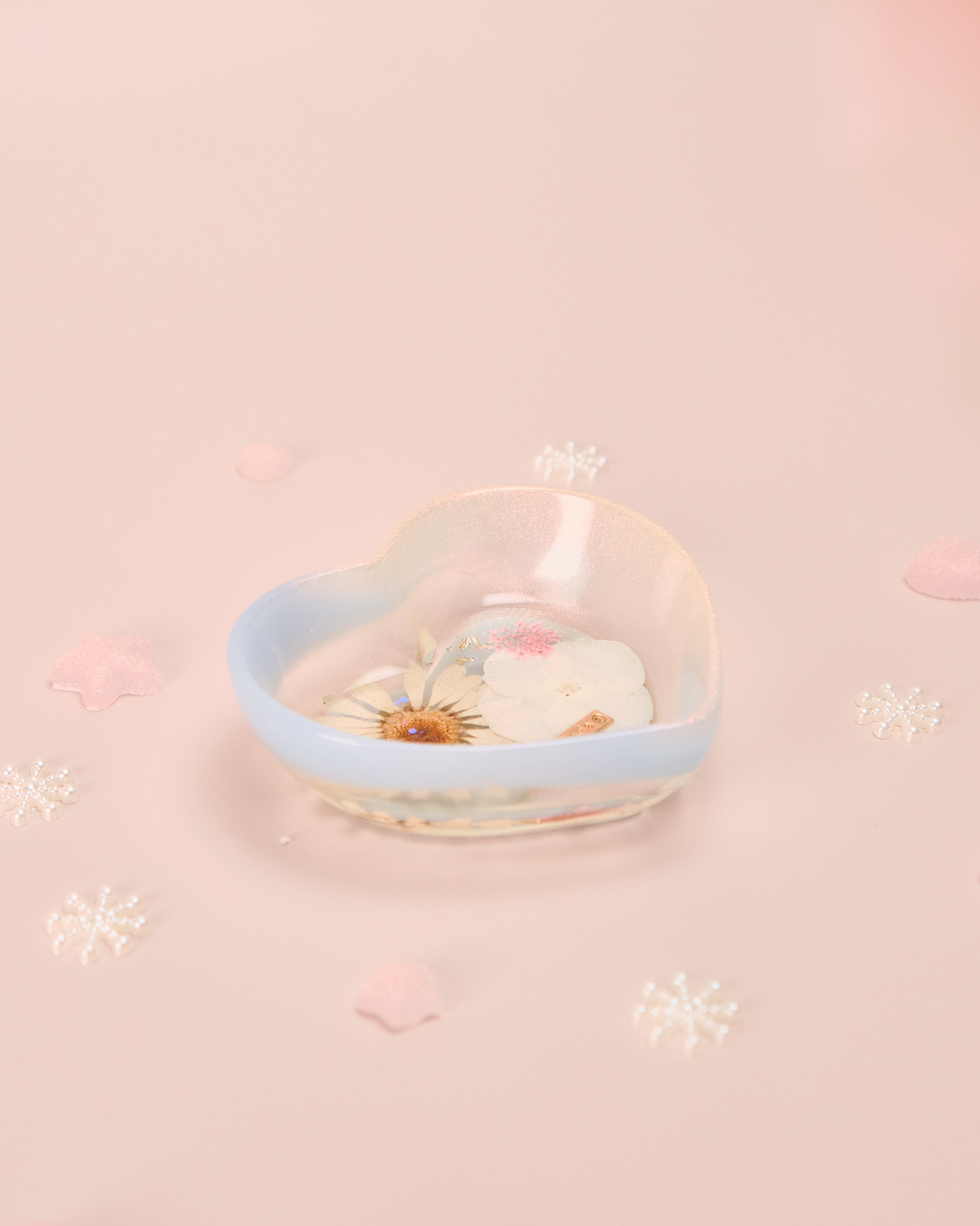 11569 樹脂心形小盤