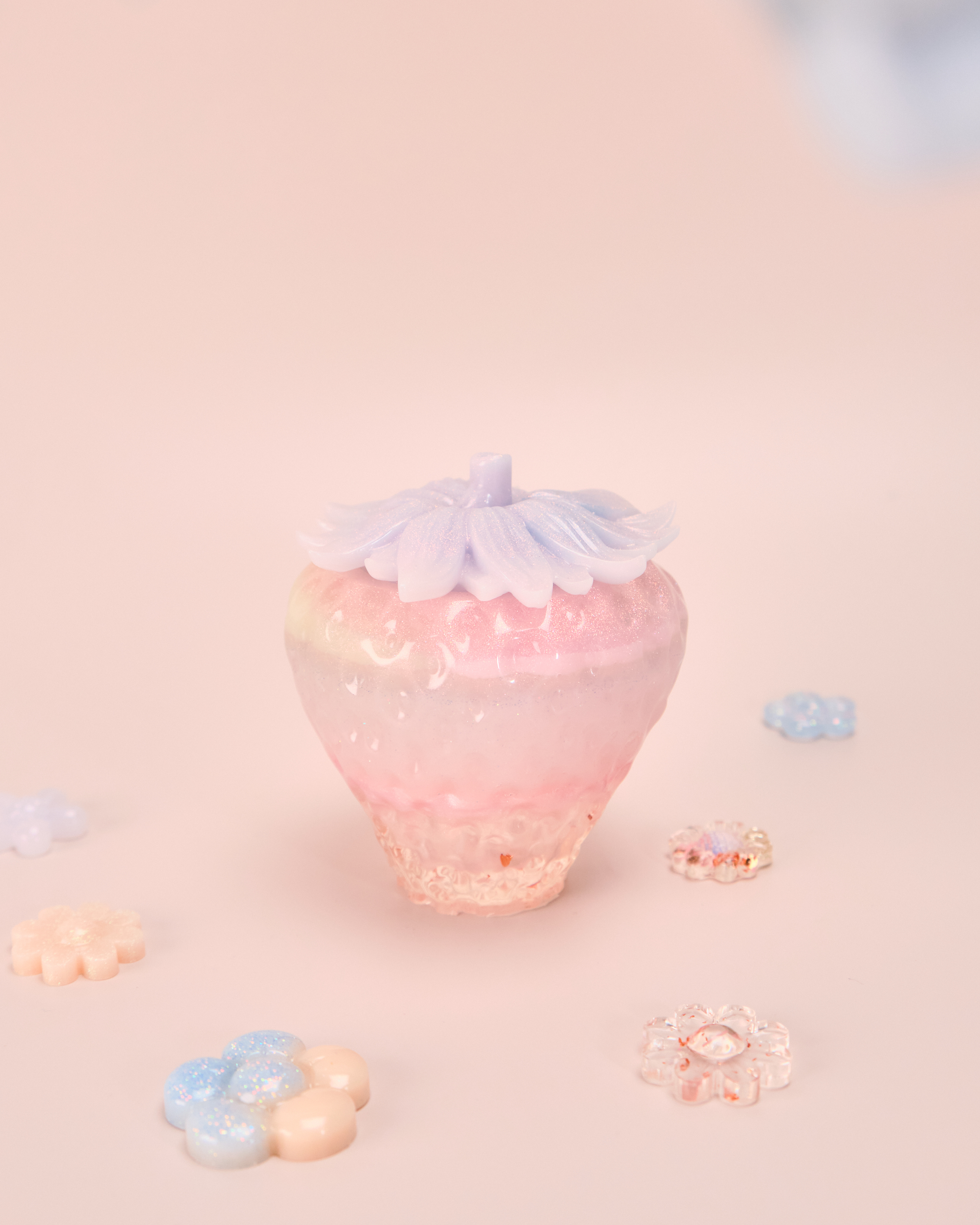 11572 樹脂草莓小盒子