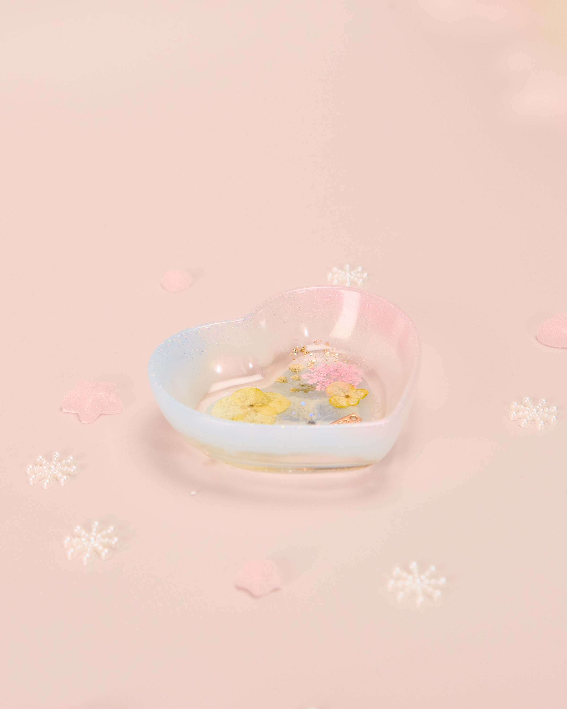 11570 樹脂心形小盤