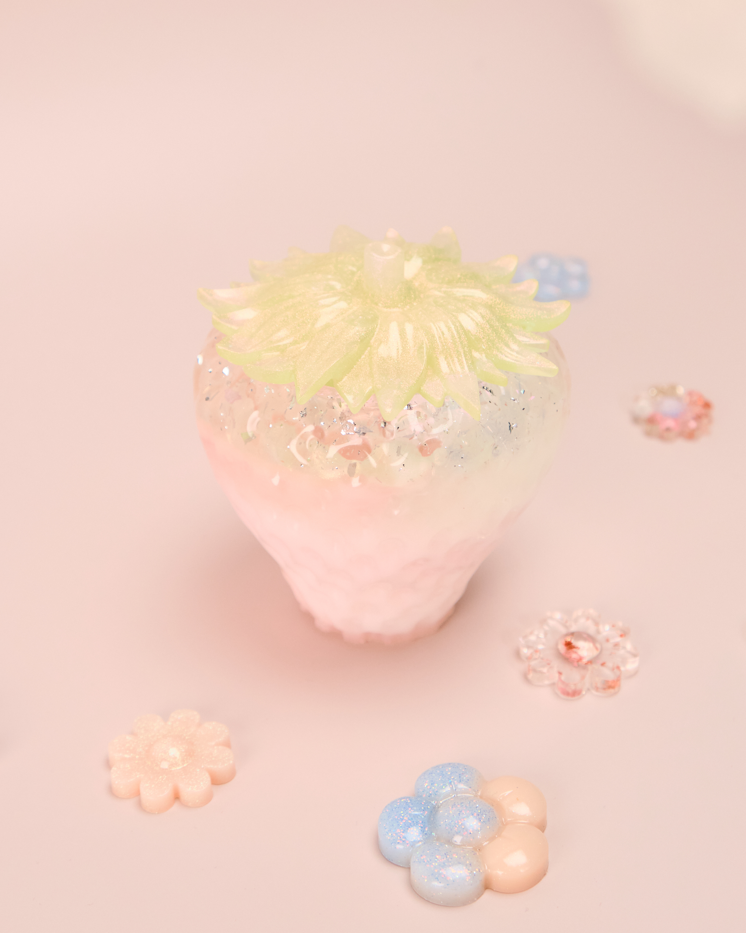 11573 樹脂草莓小盒子