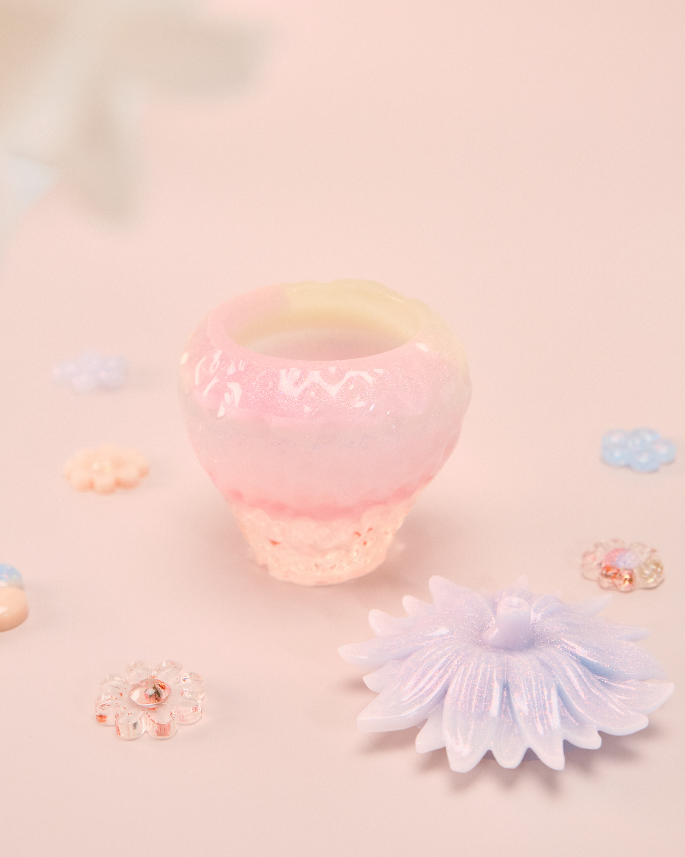 11572 樹脂草莓小盒子