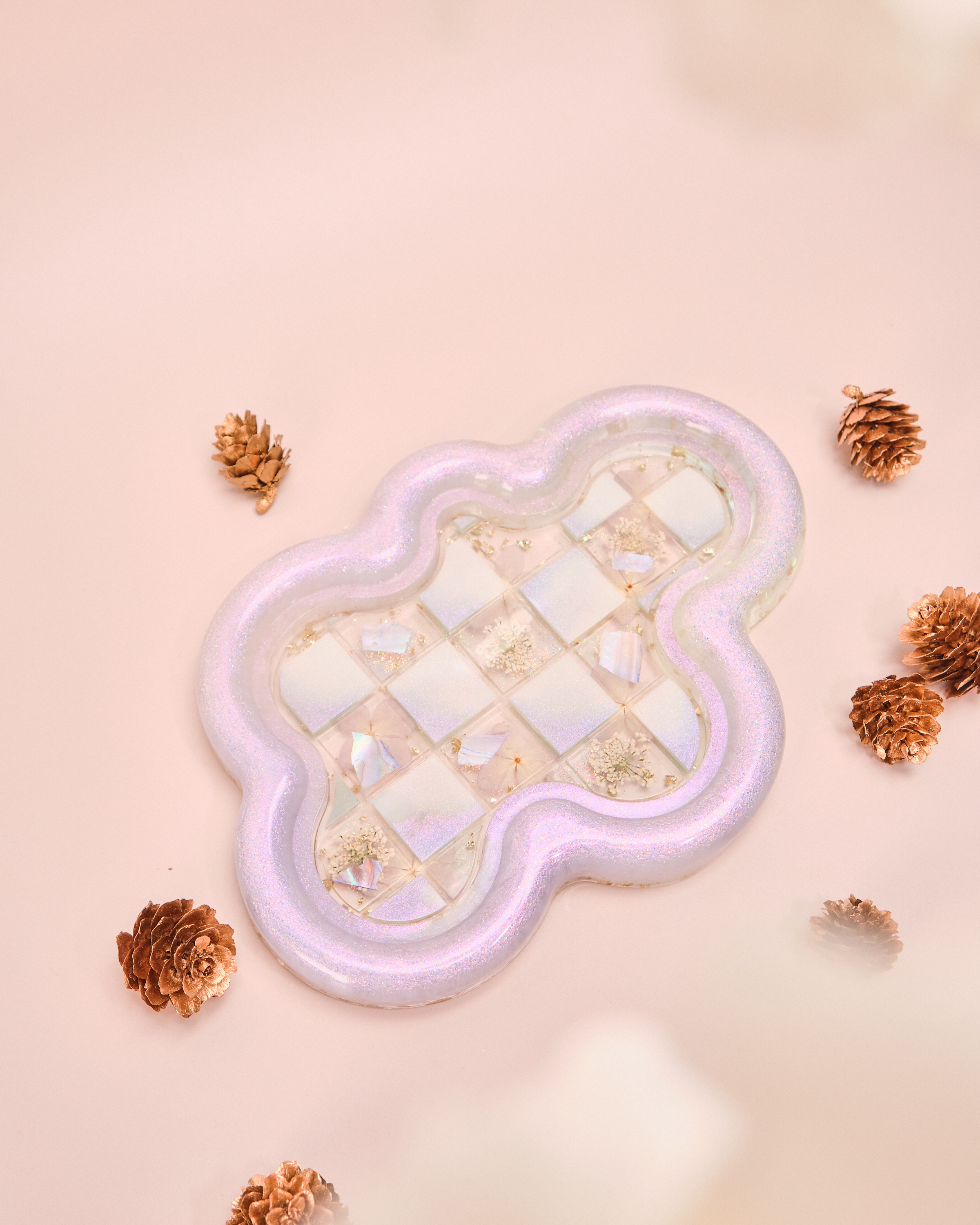 11578 押花樹脂小盤