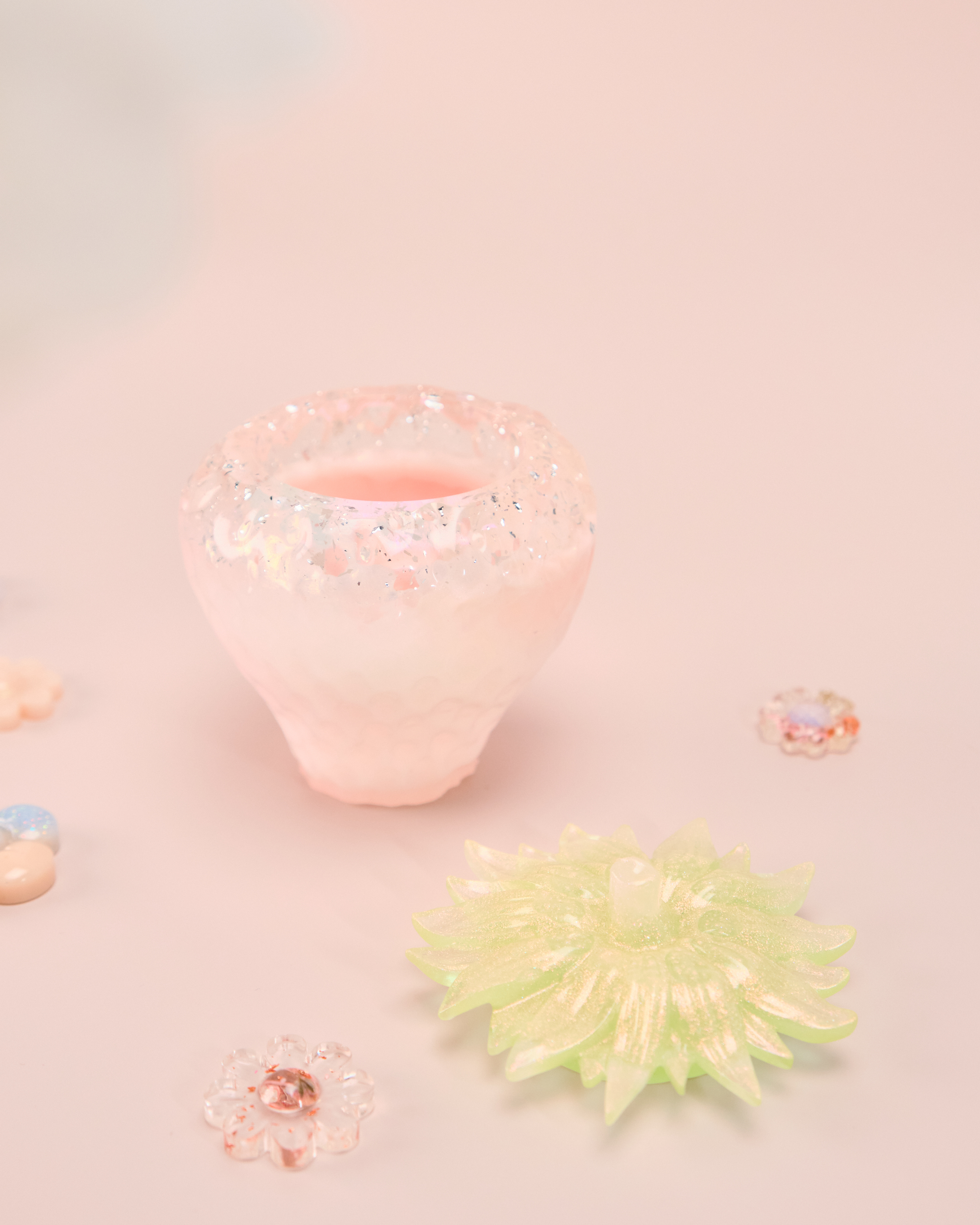 11573 樹脂草莓小盒子