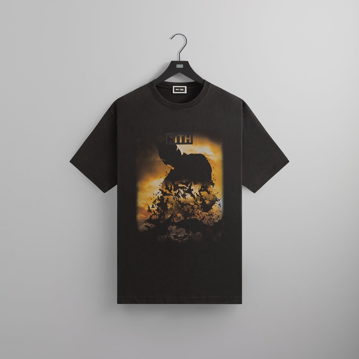 2024AW Batman Kith Dark Knight Begins Vintage Tee  開戰時刻 蝙蝠俠 水洗 短T 現貨 KHM032761-001