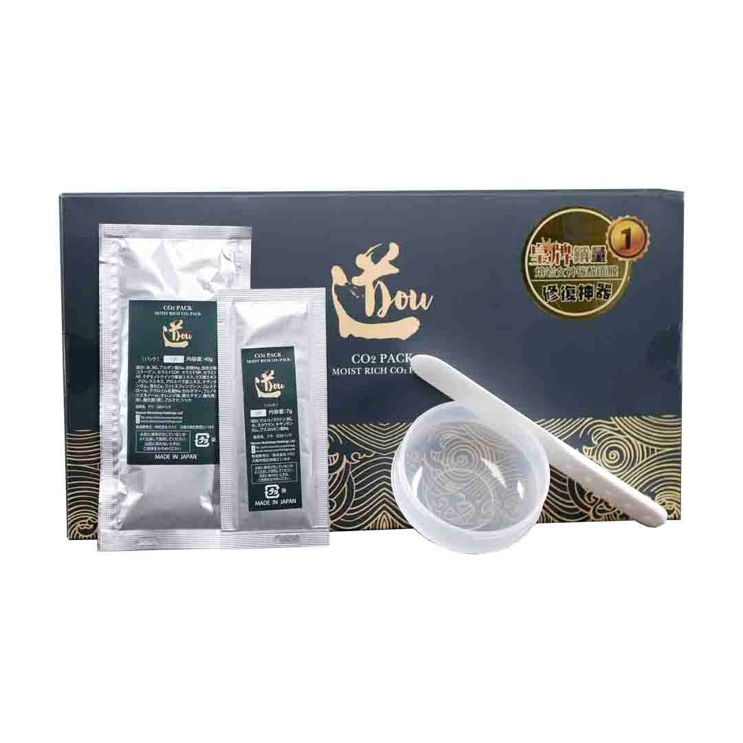 道DOU熔岩女神 CO2 碳酸面膜專利配方EX版(10次裝) (40g+7g)