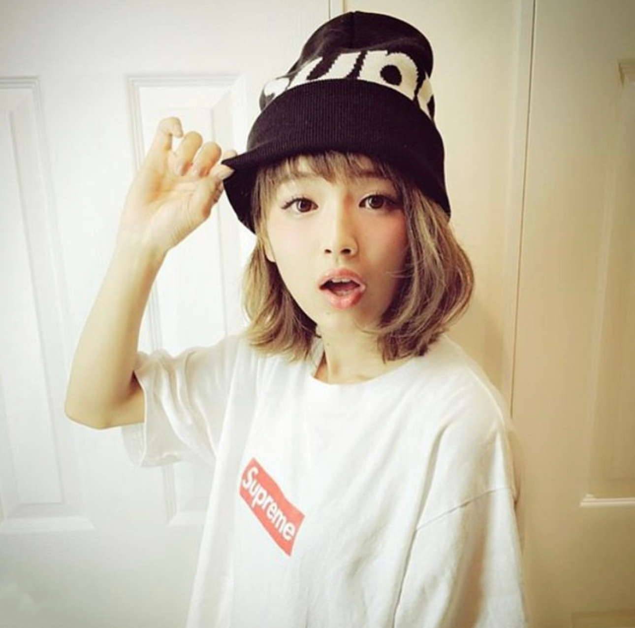 SUPREME FW24 BIG LOGO BEANIE 冷帽各色