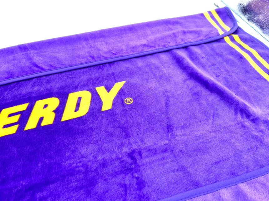 (現貨) NERDY BASIC LOGO BLANKET (PURPLE)
