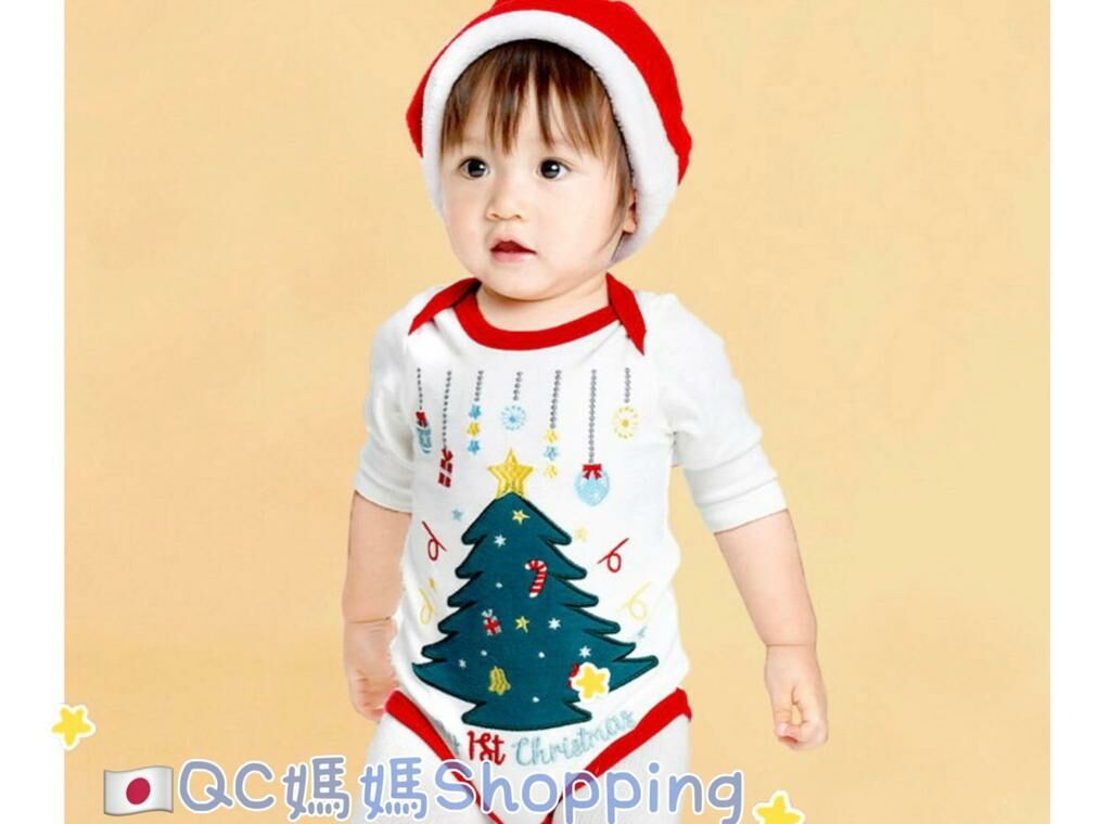 (現貨) 日本直送聖誕my 1st Christmas bodysuit