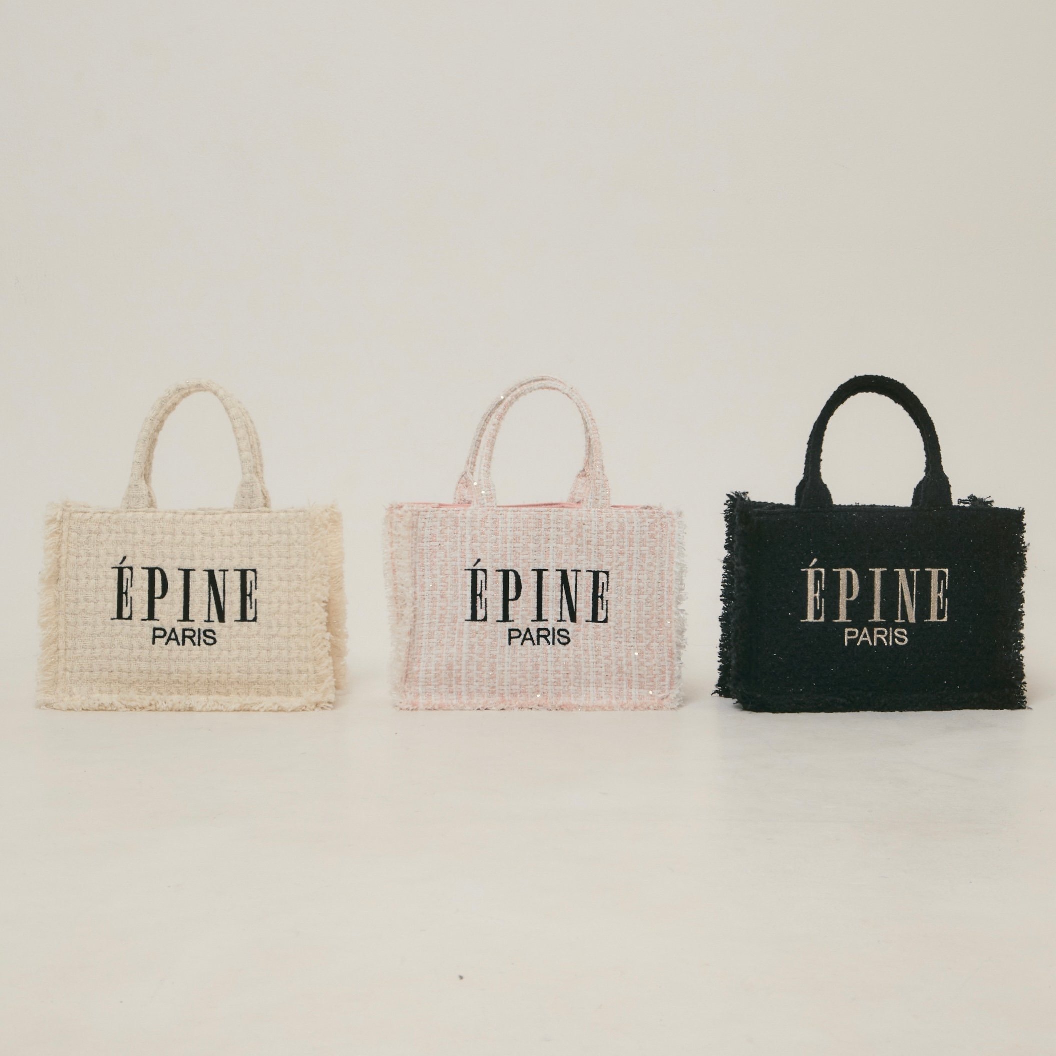 2024SS ver ÉPINE PARIS book tote bag medium（3color）