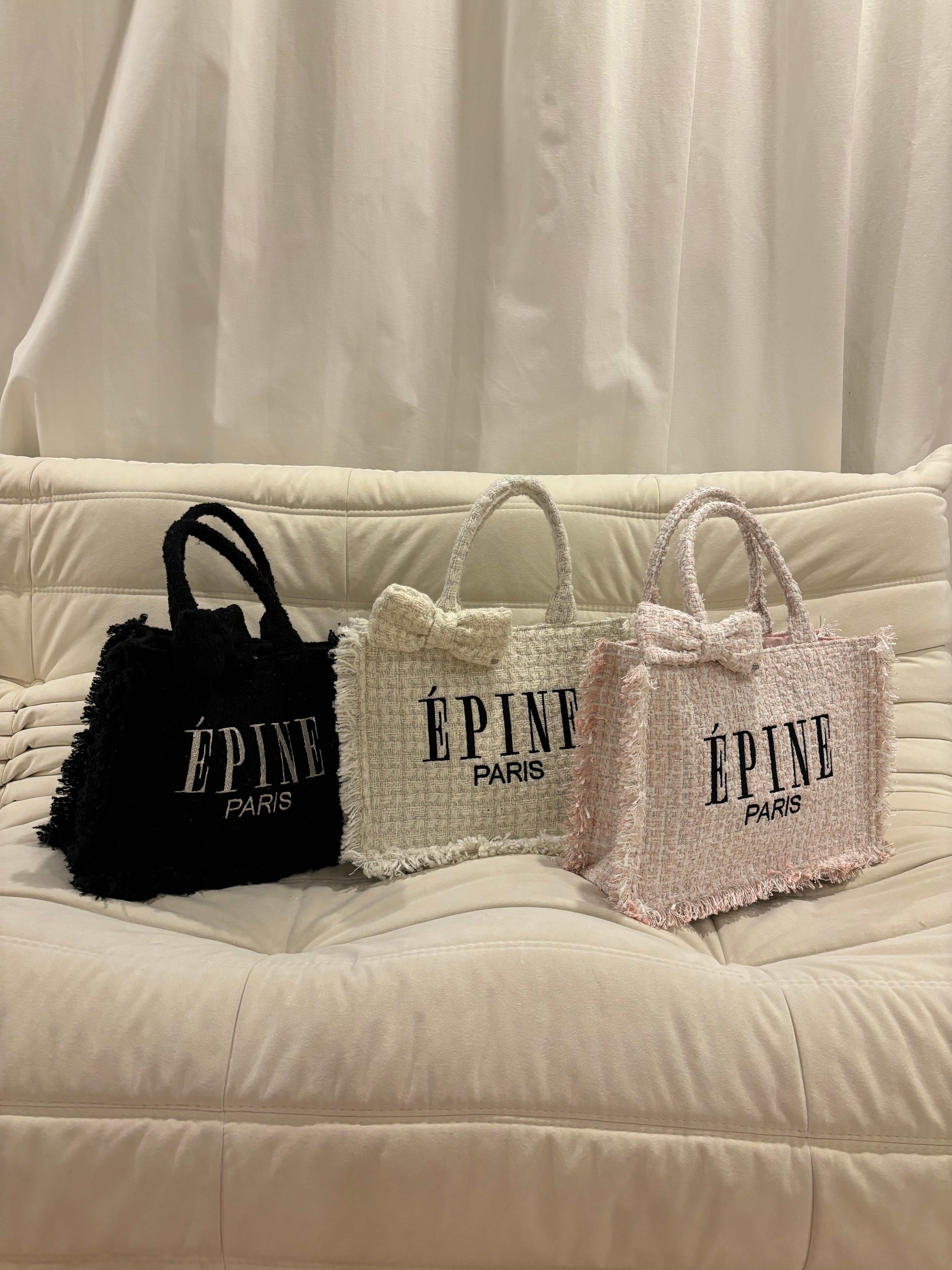 2024SS ver ÉPINE PARIS book tote bag medium（3color）